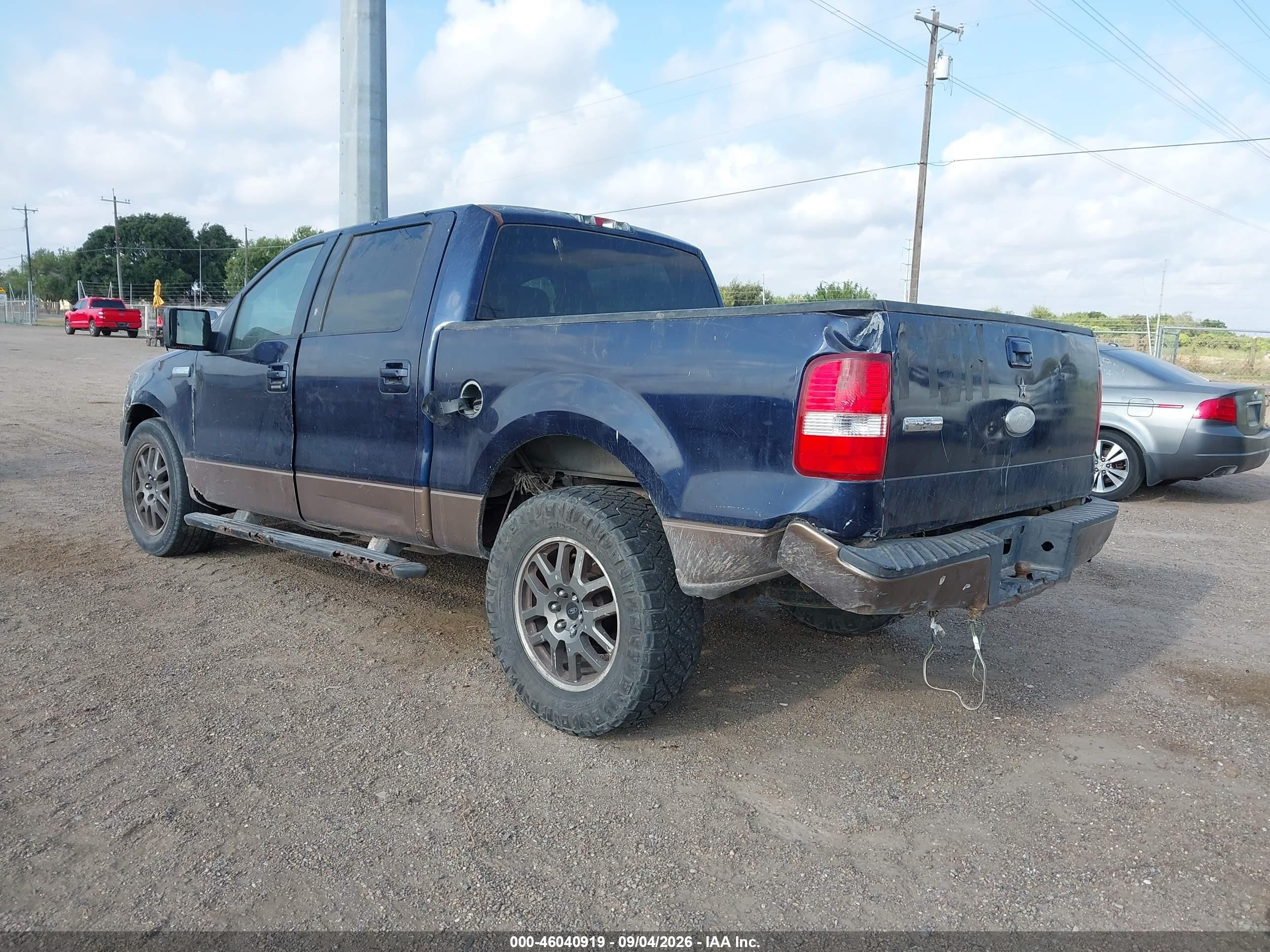 2008 Ford F-150 60th Anniversary/fx2/xl/xlt Синий vin: 1FTRW12WX8KD03087
