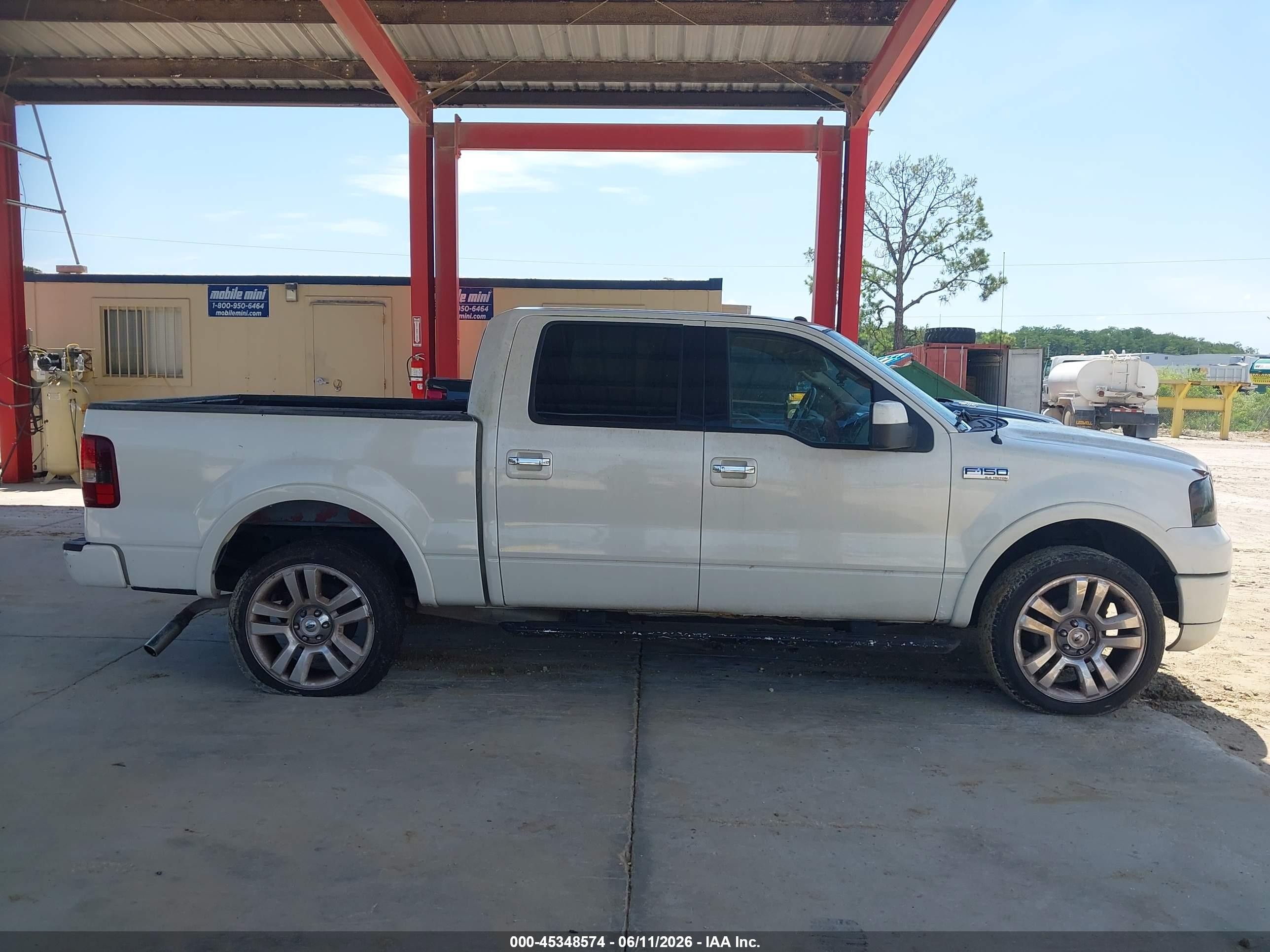 2008 Ford F-150 Harley-davidson/limited White vin: 1FTRW14528FA26898