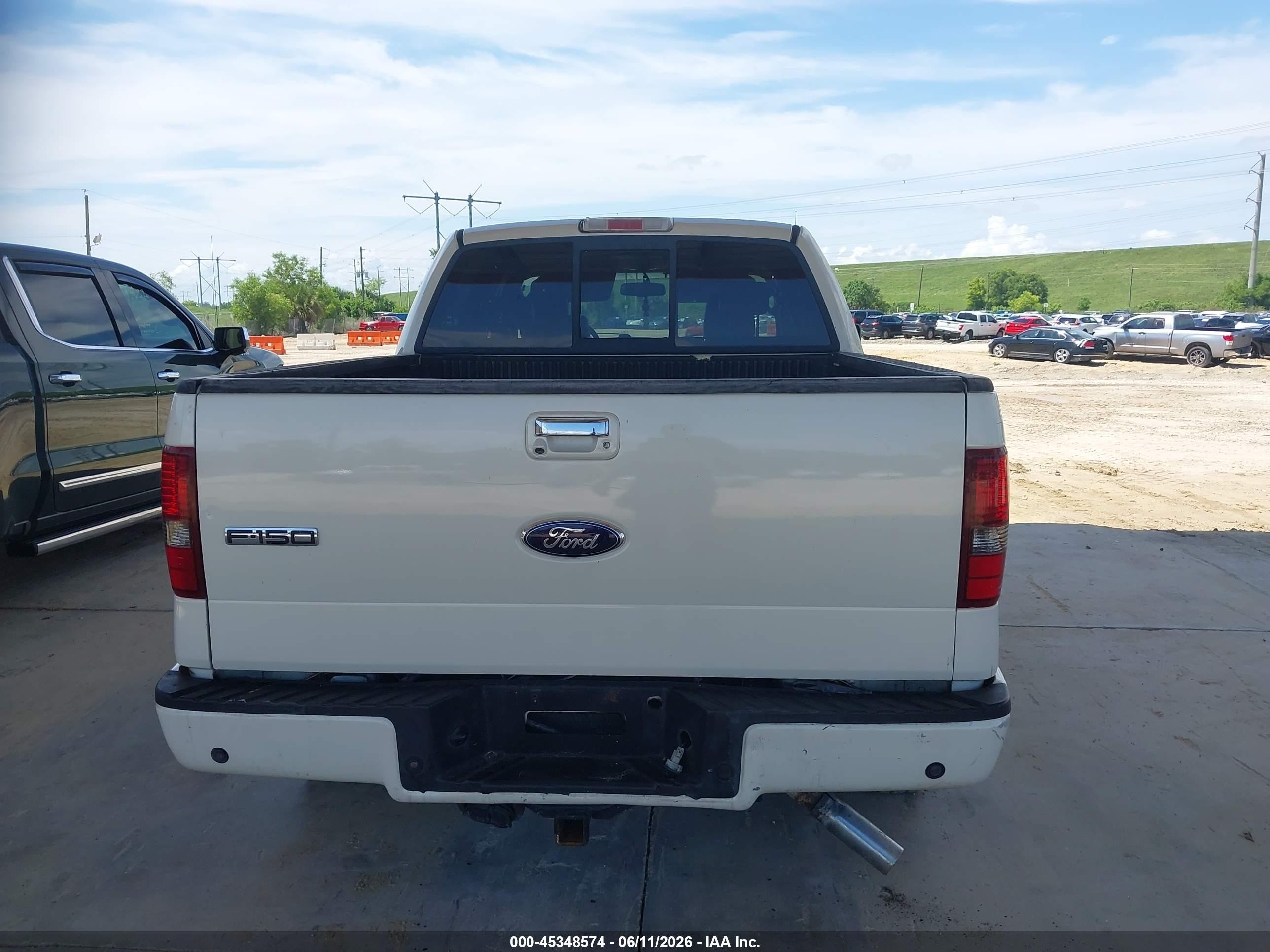 2008 Ford F-150 Harley-davidson/limited White vin: 1FTRW14528FA26898