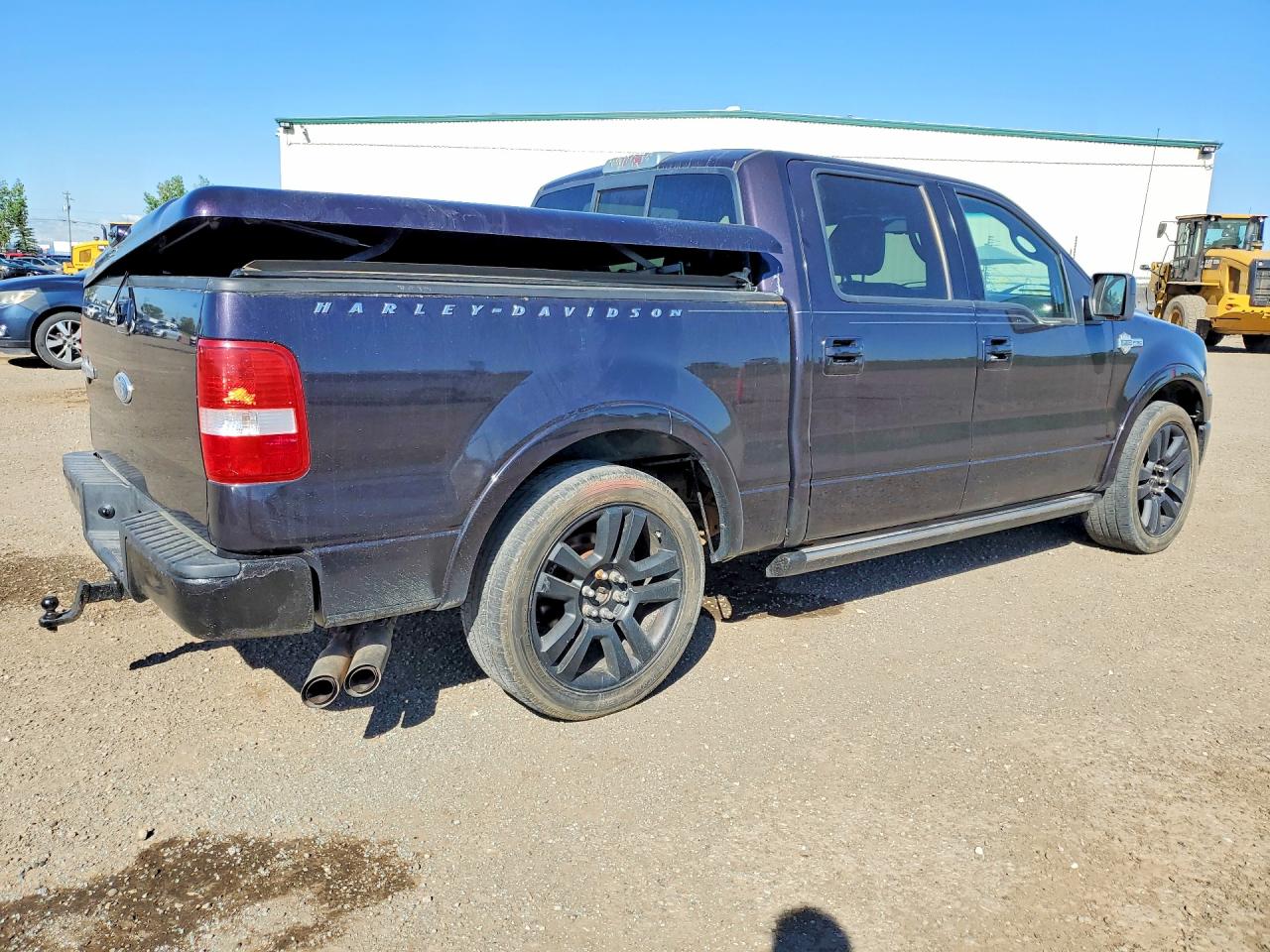2007 Ford F150 Supercrew Purple vin: 1FTRW14547FA28831
