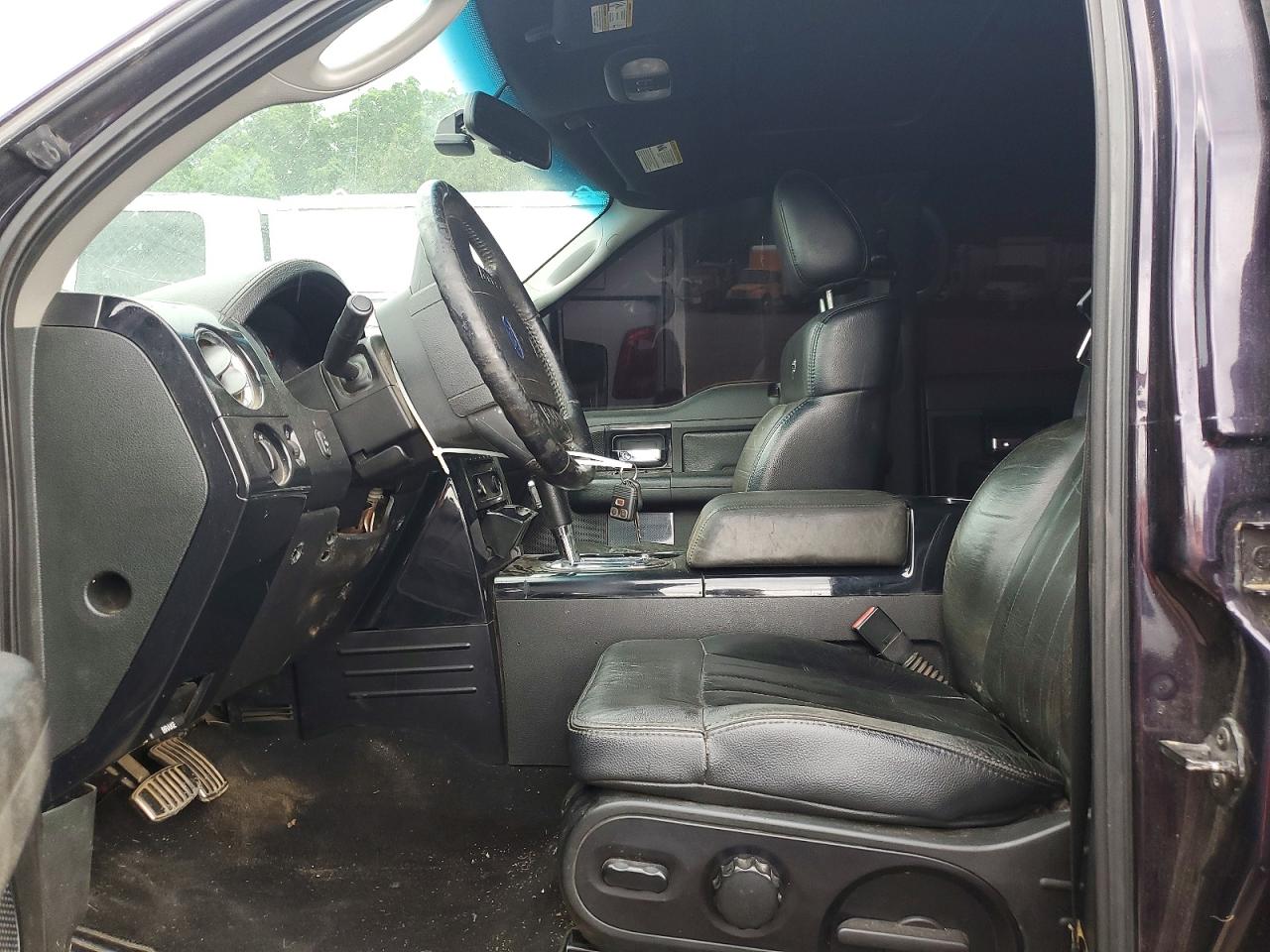 2007 Ford F150 Supercrew Purple vin: 1FTRW14587FB51502