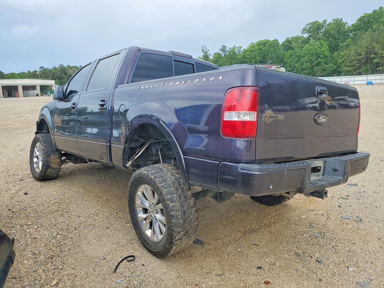 2007 Ford F150 Supercrew Purple vin: 1FTRW14587FB51502
