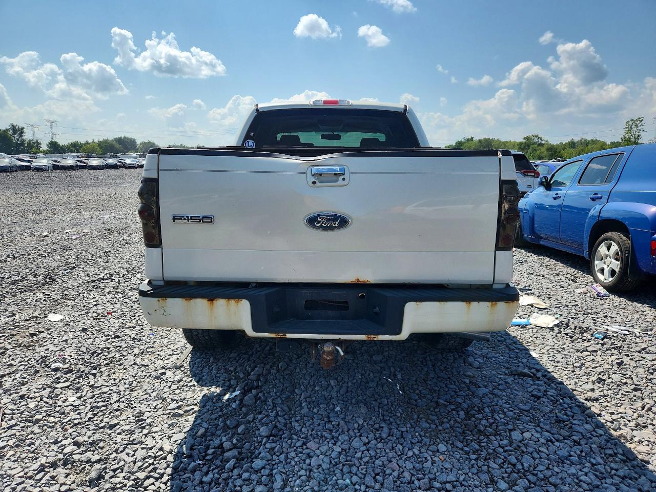 2008 Ford F150 Supercrew White vin: 1FTRW145X8FA18368