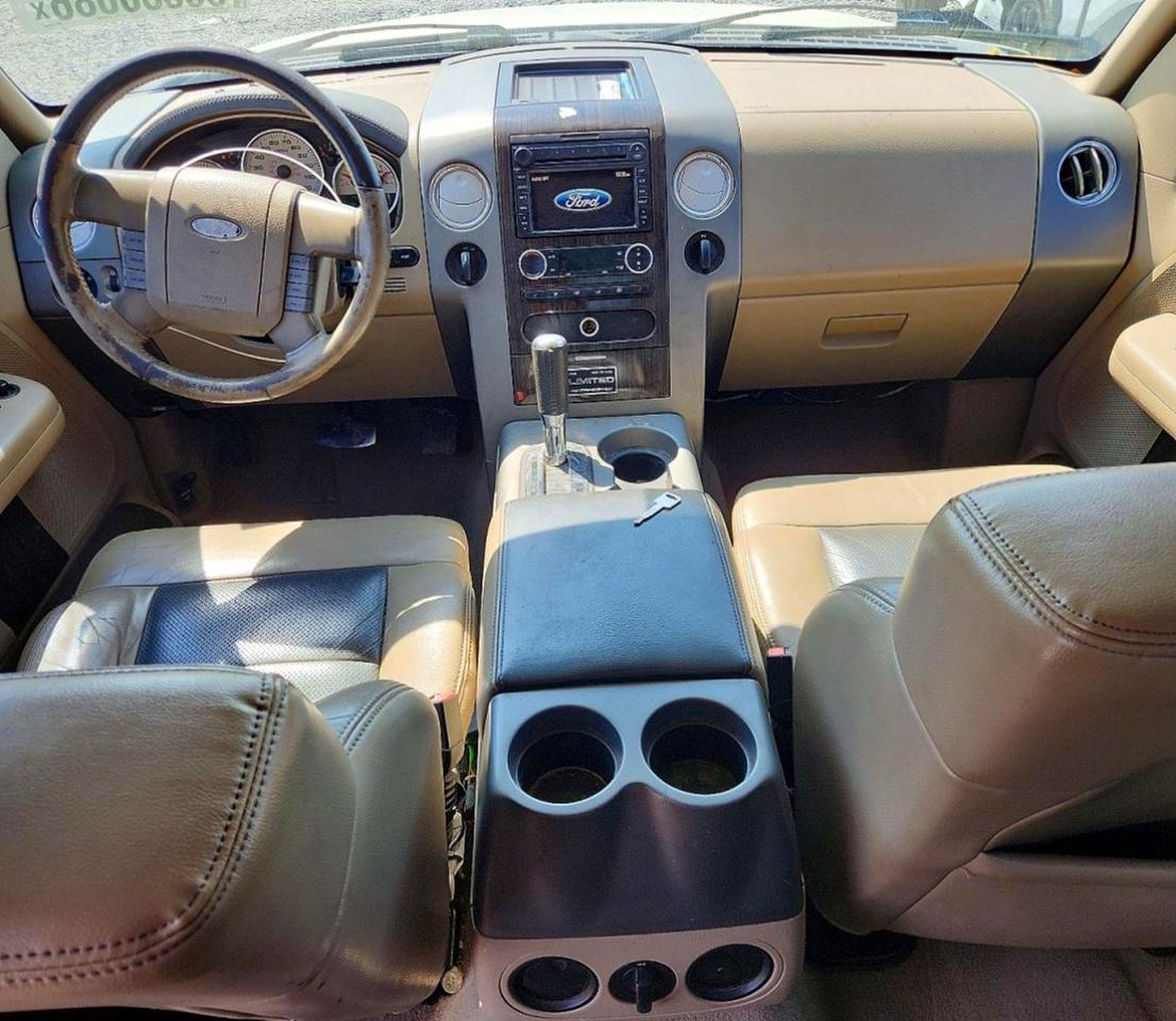 2008 Ford F150 Supercrew White vin: 1FTRW145X8FA18368