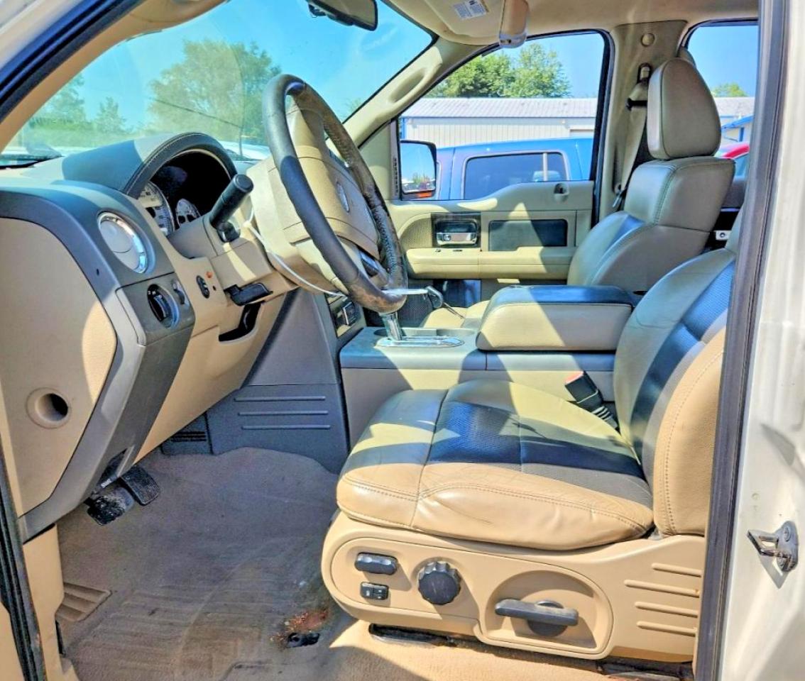 2008 Ford F150 Supercrew White vin: 1FTRW145X8FA18368