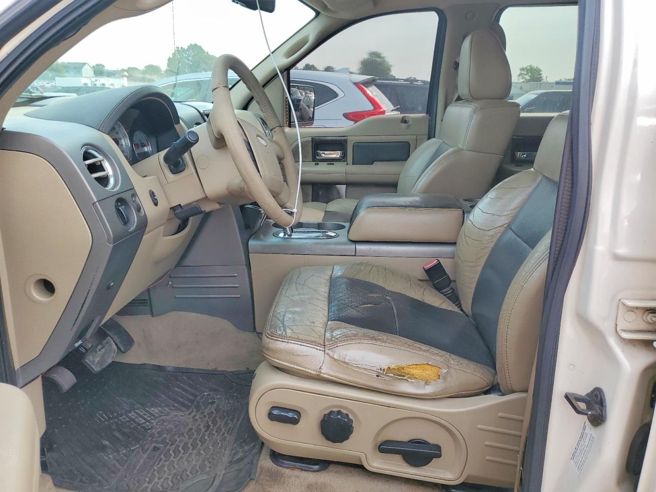 2008 Ford F150 Supercrew White vin: 1FTRW145X8FA68493