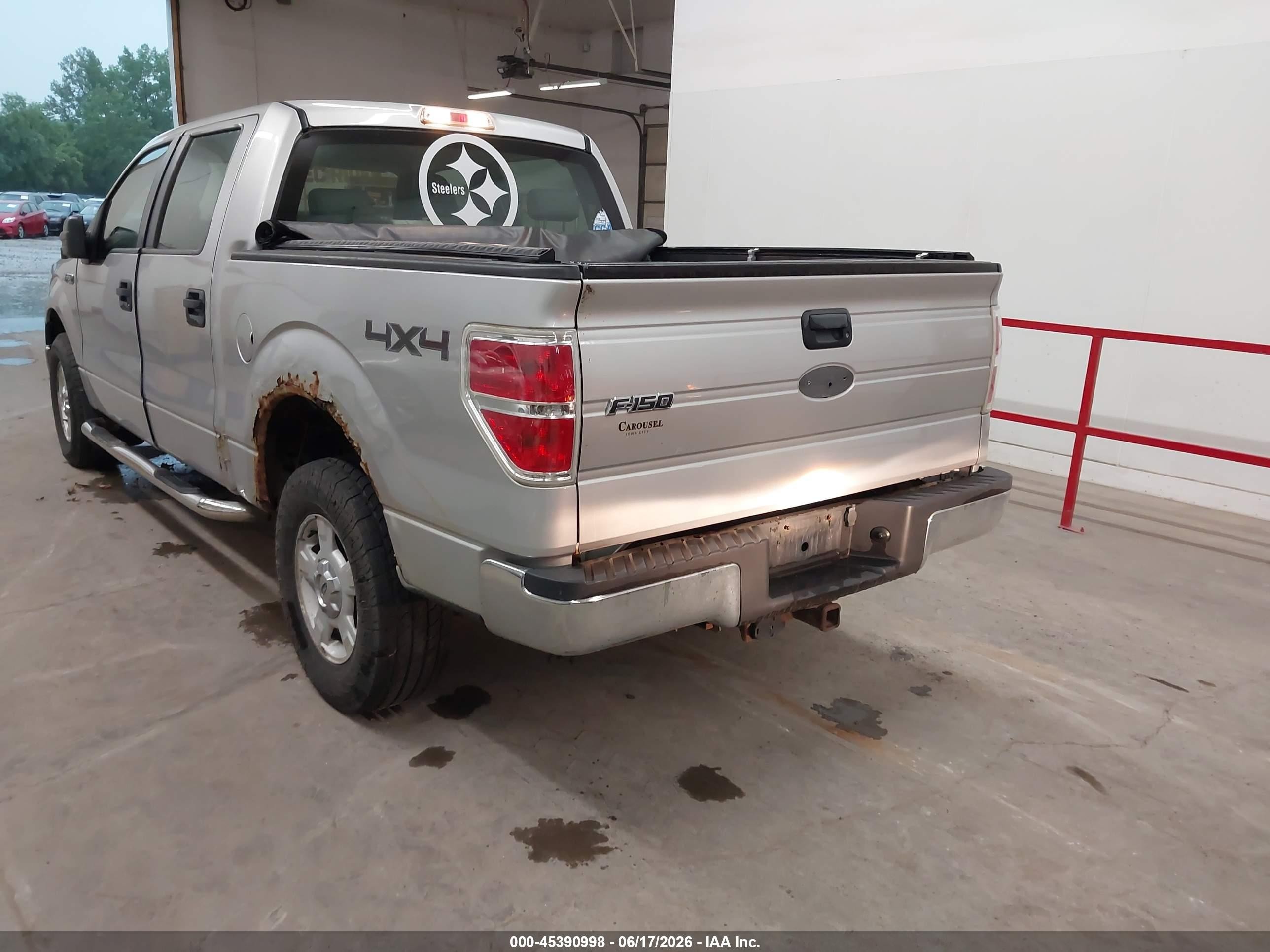 2009 Ford F-150 Xl/xlt Silver vin: 1FTRW14809FA61497