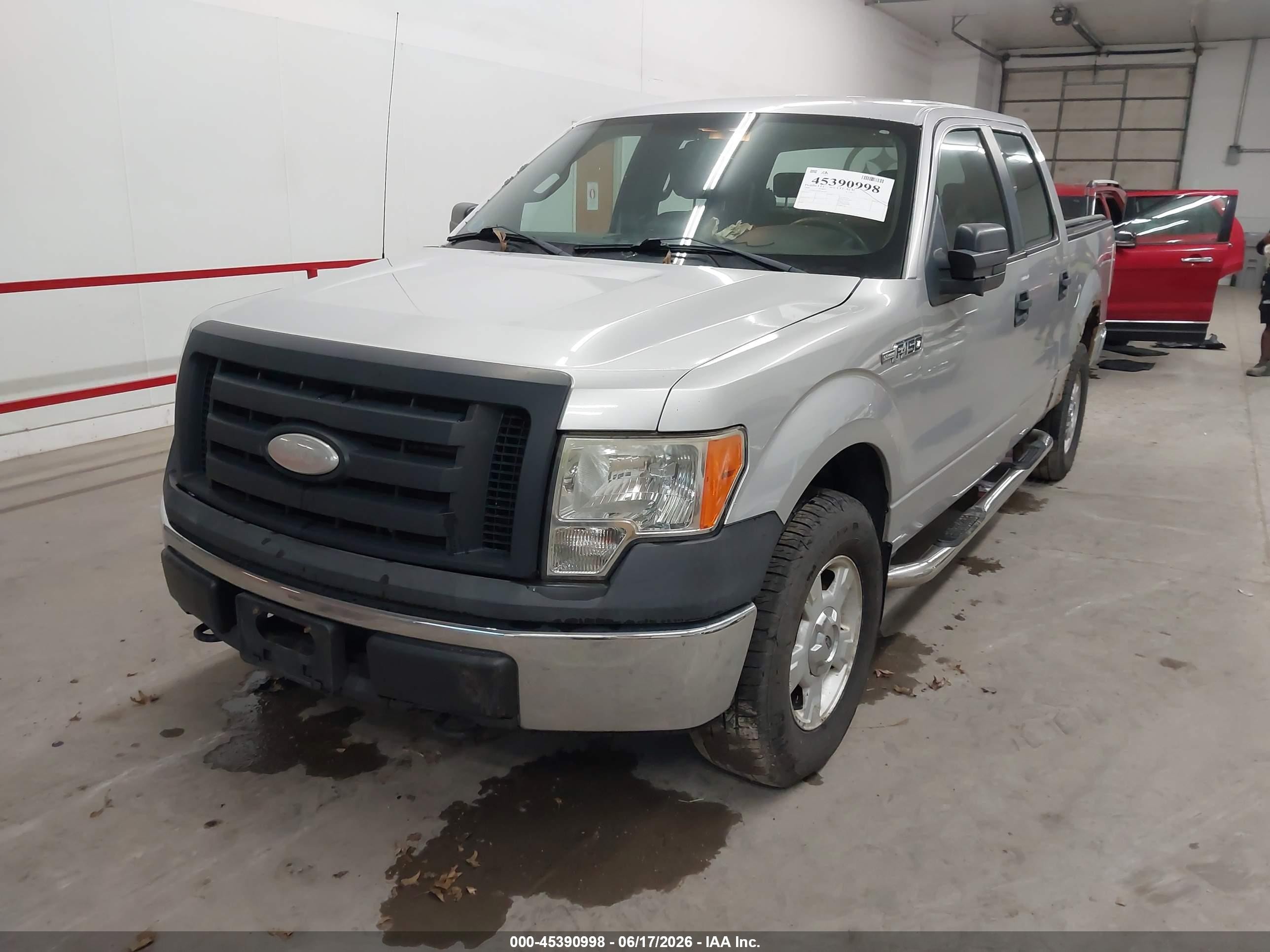 2009 Ford F-150 Xl/xlt Silver vin: 1FTRW14809FA61497