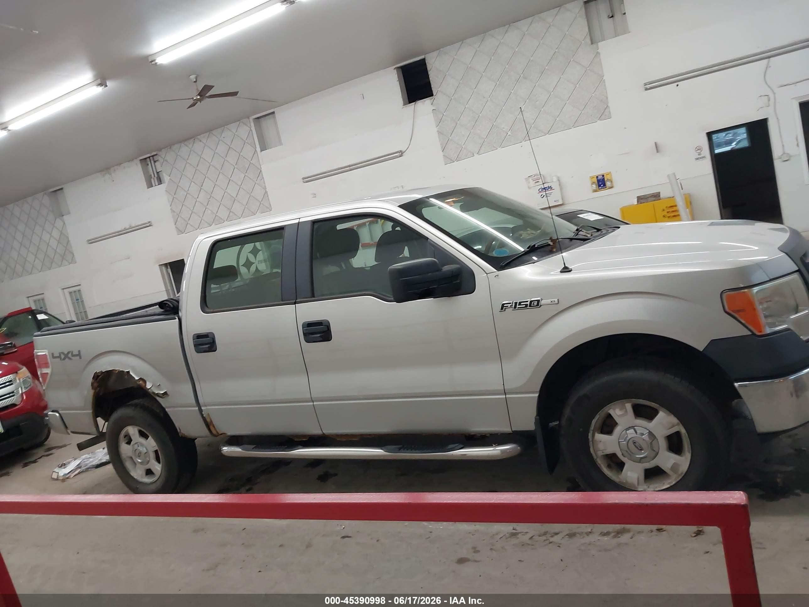 2009 Ford F-150 Xl/xlt Silver vin: 1FTRW14809FA61497