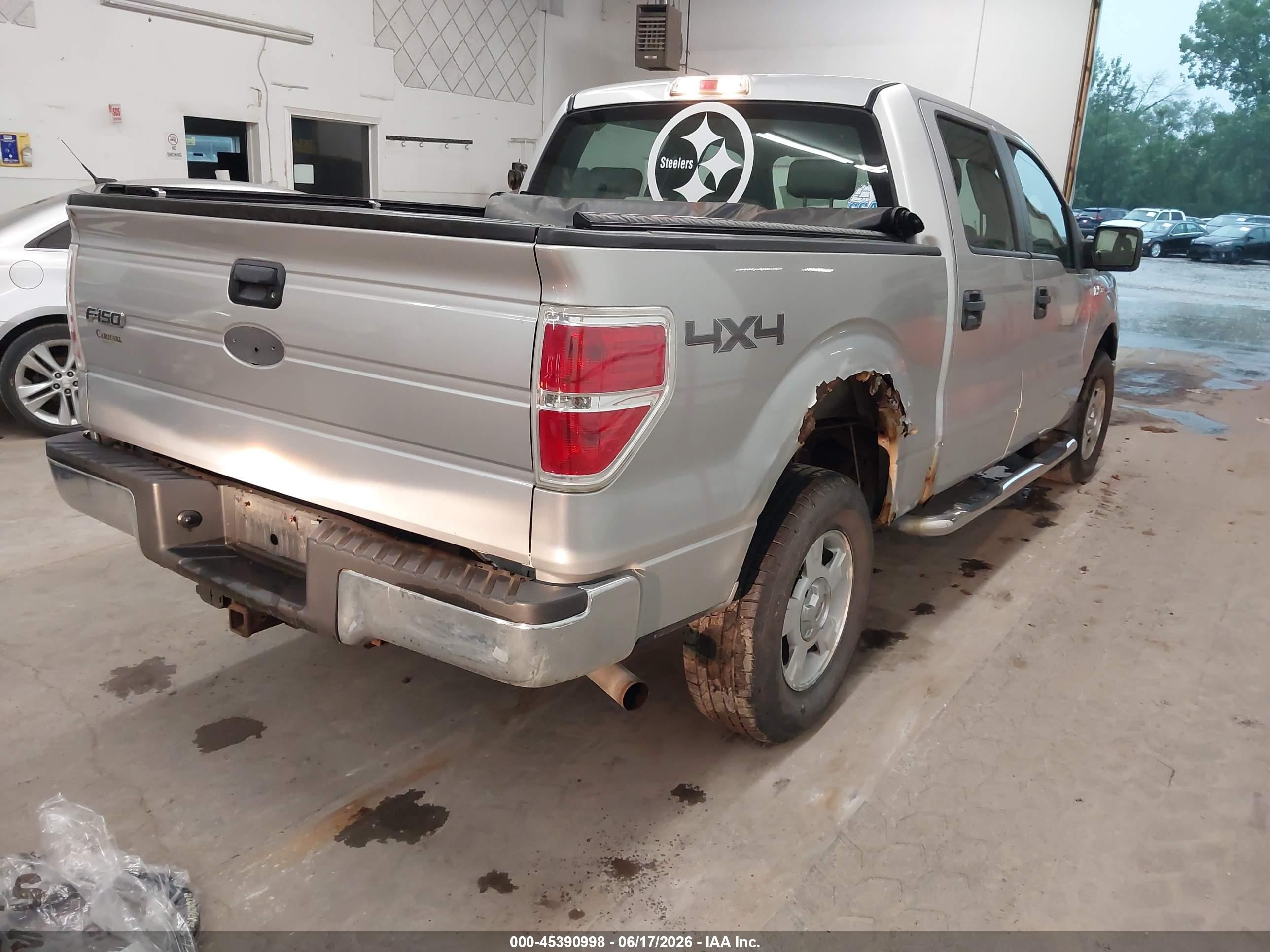 2009 Ford F-150 Xl/xlt Silver vin: 1FTRW14809FA61497