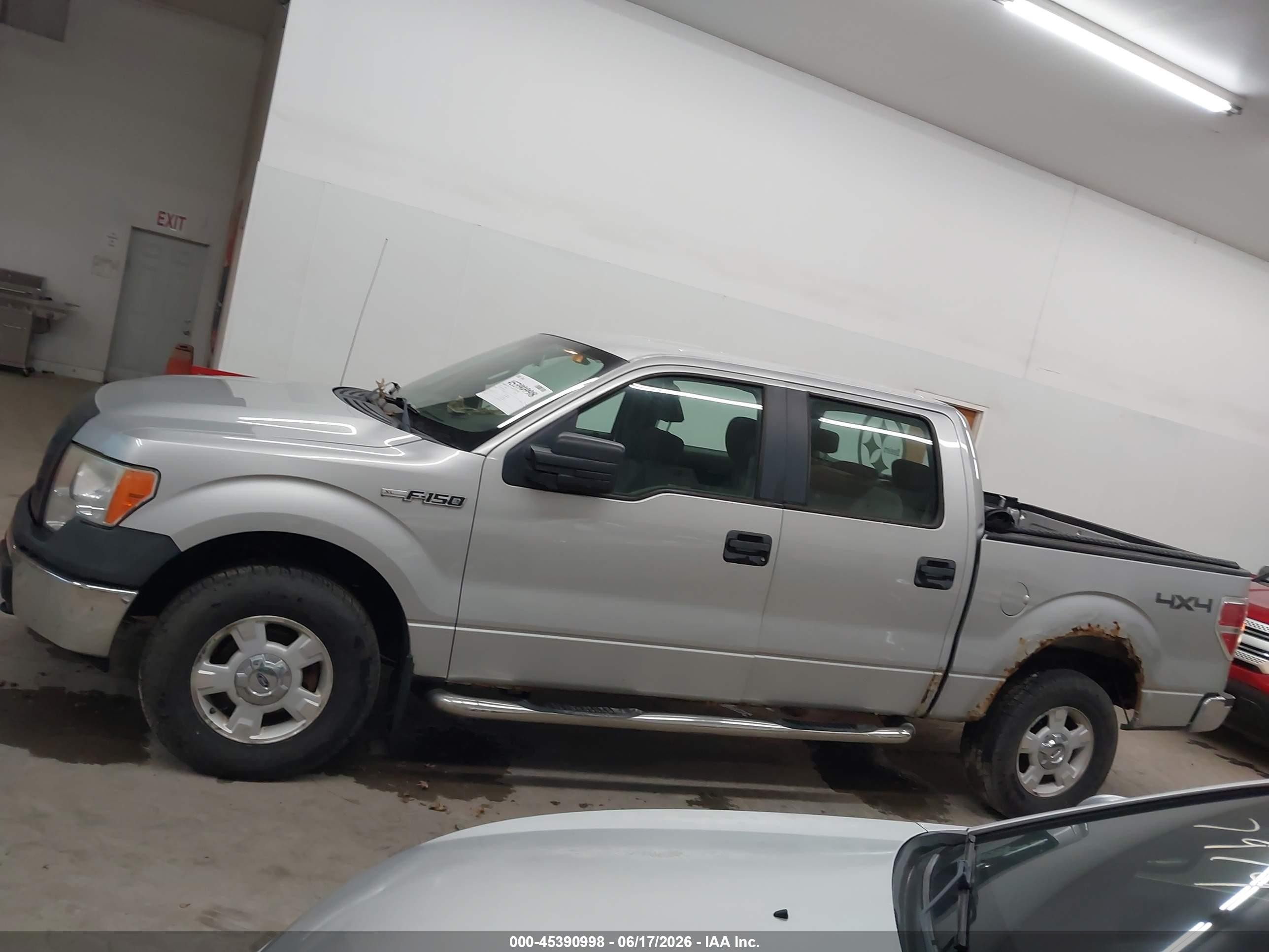 2009 Ford F-150 Xl/xlt Silver vin: 1FTRW14809FA61497