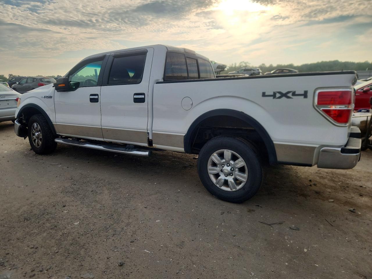 2009 Ford F150 Supercrew White vin: 1FTRW14819FA34289