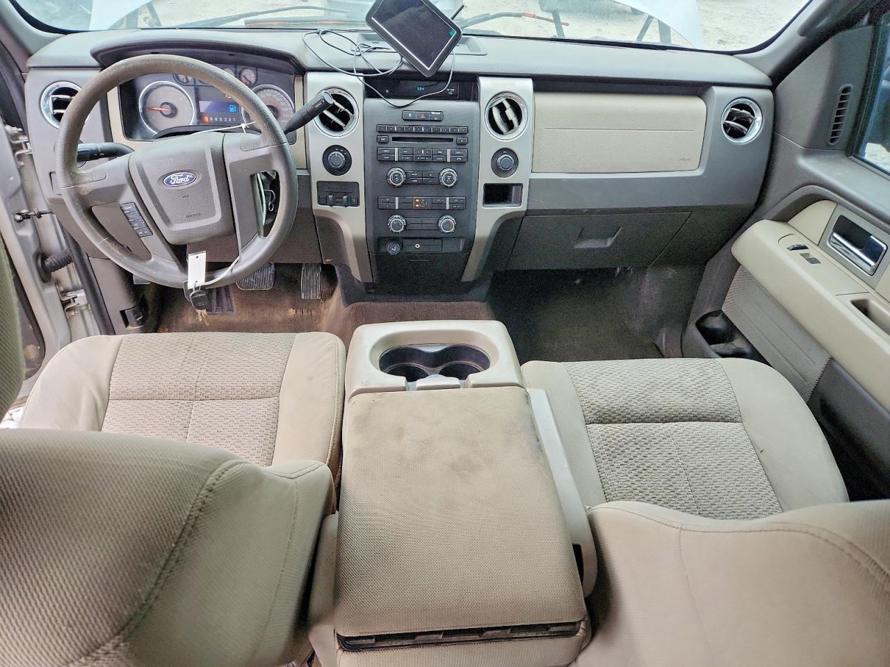 2009 Ford F150 Supercrew Silver vin: 1FTRW14829FA66801