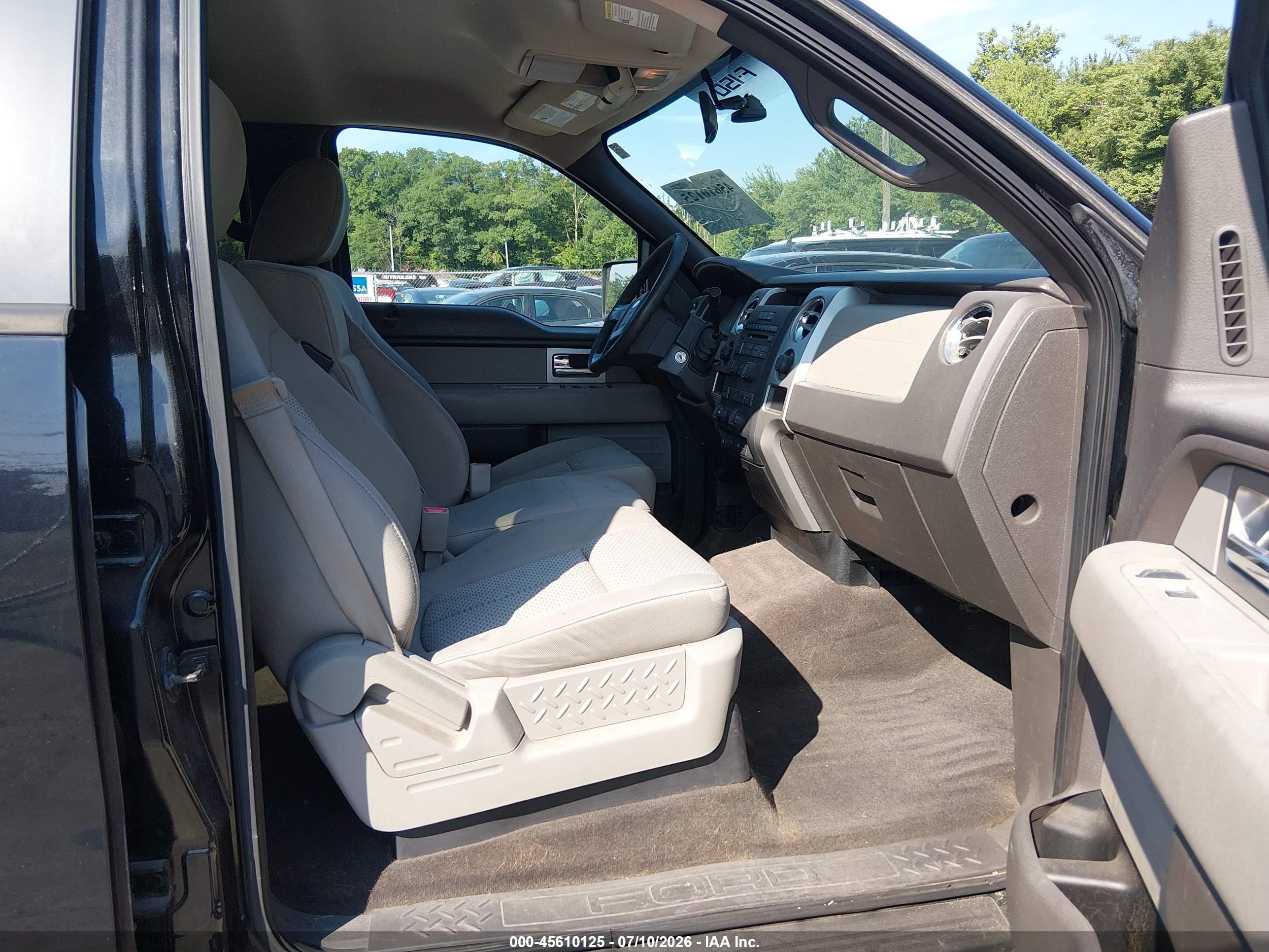 2009 Ford F-150 Xlt Black vin: 1FTRW14839FA88628