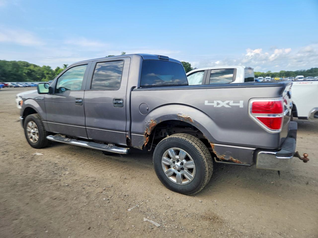 2009 Ford F150 Supercrew Gray vin: 1FTRW14849FA06227