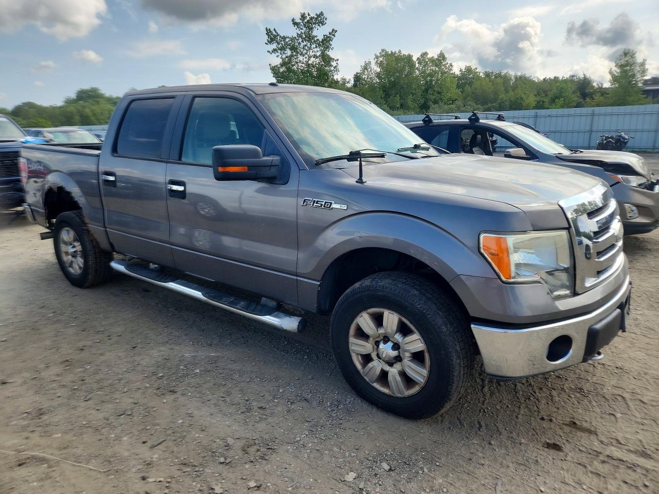 2009 Ford F150 Supercrew Gray vin: 1FTRW14849FA06227