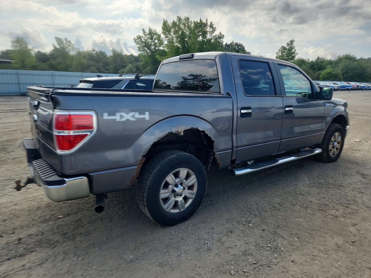 2009 Ford F150 Supercrew Gray vin: 1FTRW14849FA06227