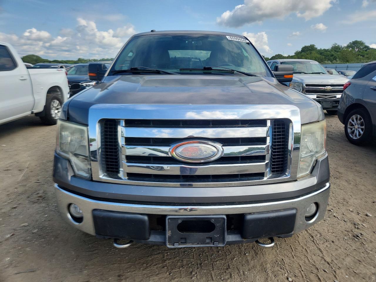 2009 Ford F150 Supercrew Gray vin: 1FTRW14849FA06227