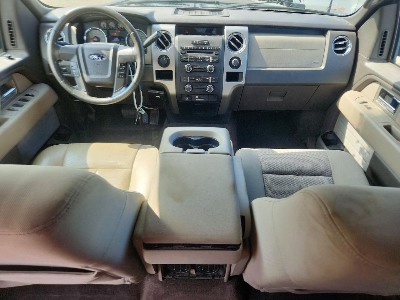 2009 Ford F150 Supercrew Gray vin: 1FTRW14849FA06227