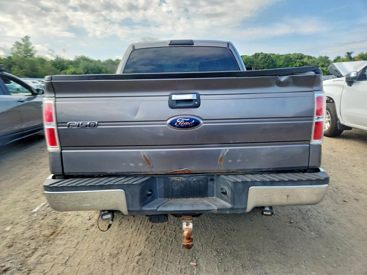 2009 Ford F150 Supercrew Gray vin: 1FTRW14849FA06227