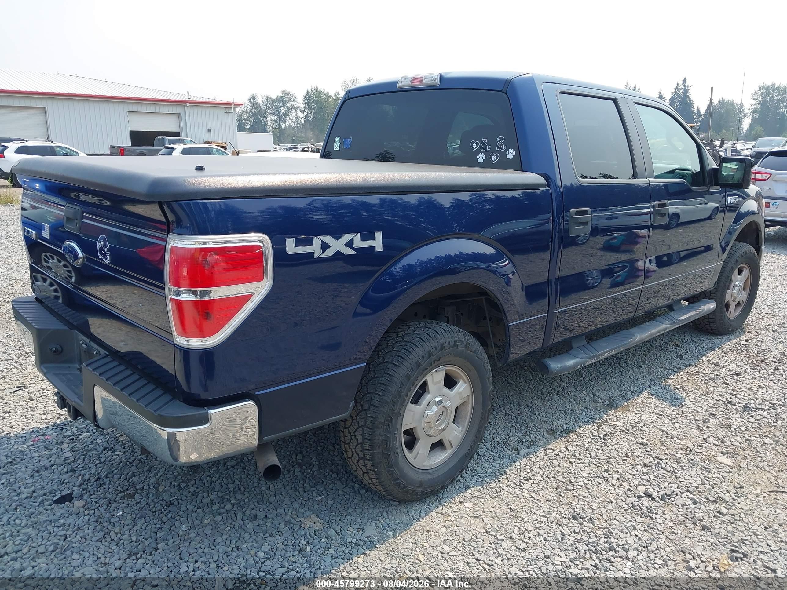 2009 Ford F-150 Xl/xlt Blue vin: 1FTRW14849FA48557