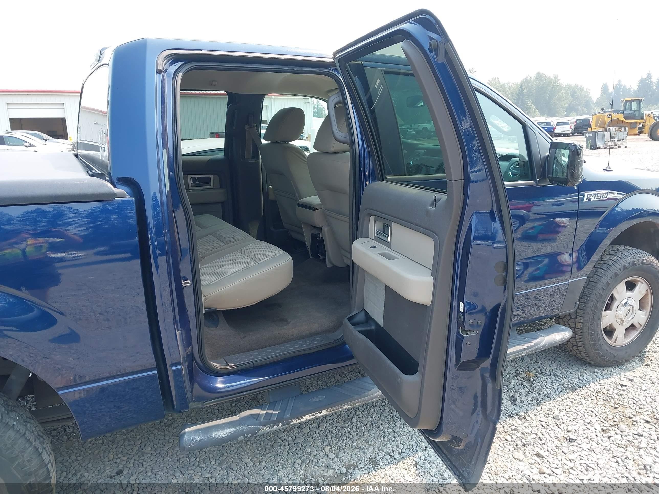 2009 Ford F-150 Xl/xlt Blue vin: 1FTRW14849FA48557