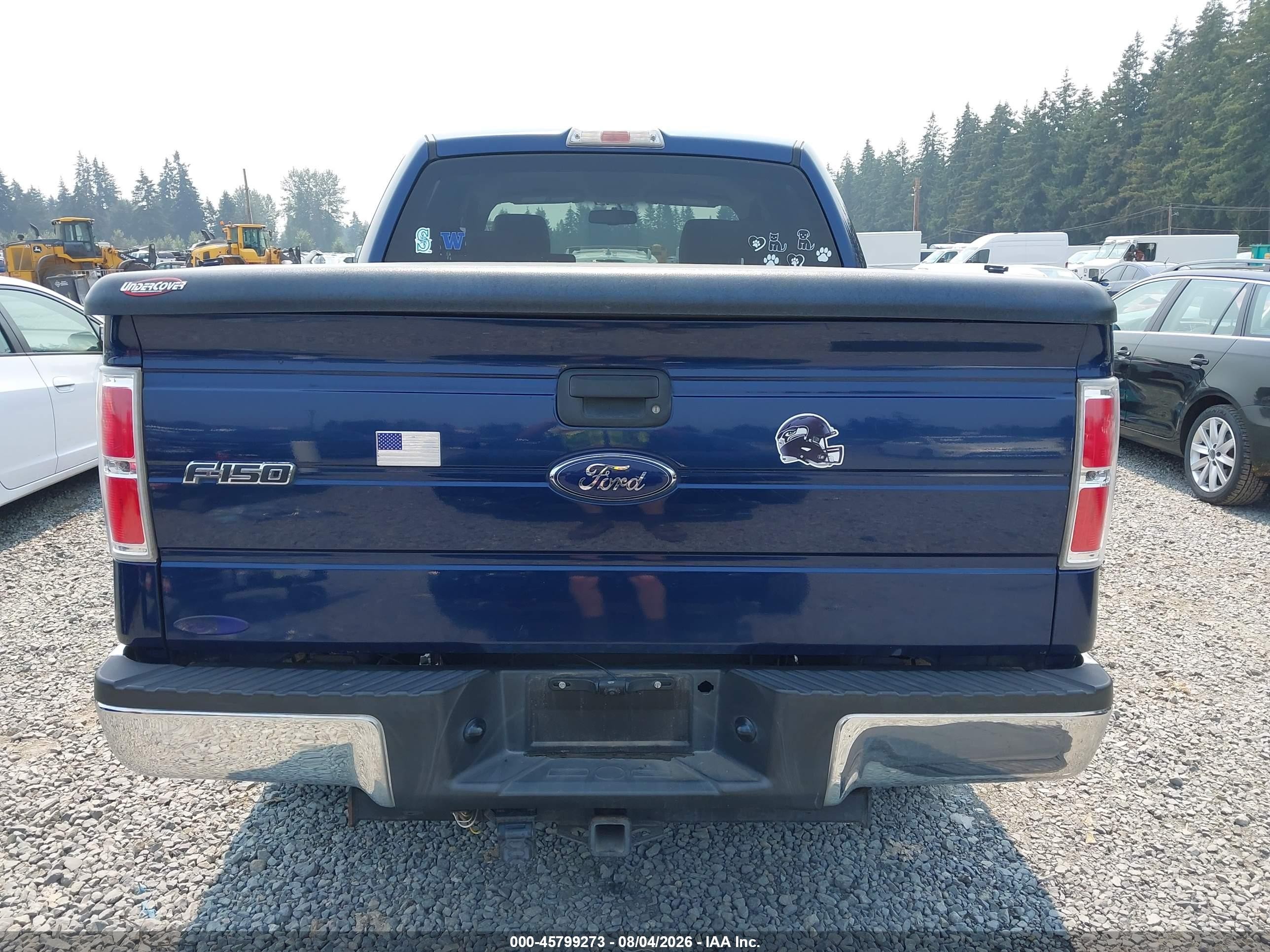 2009 Ford F-150 Xl/xlt Blue vin: 1FTRW14849FA48557