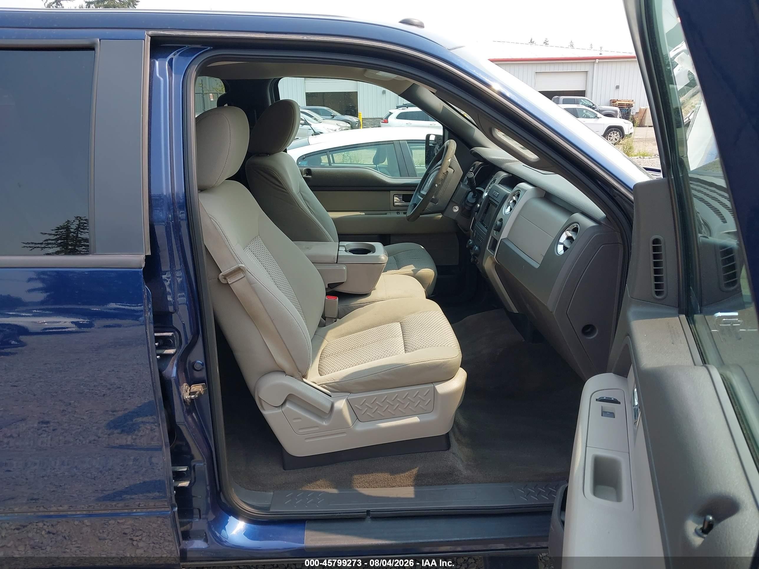 2009 Ford F-150 Xl/xlt Blue vin: 1FTRW14849FA48557
