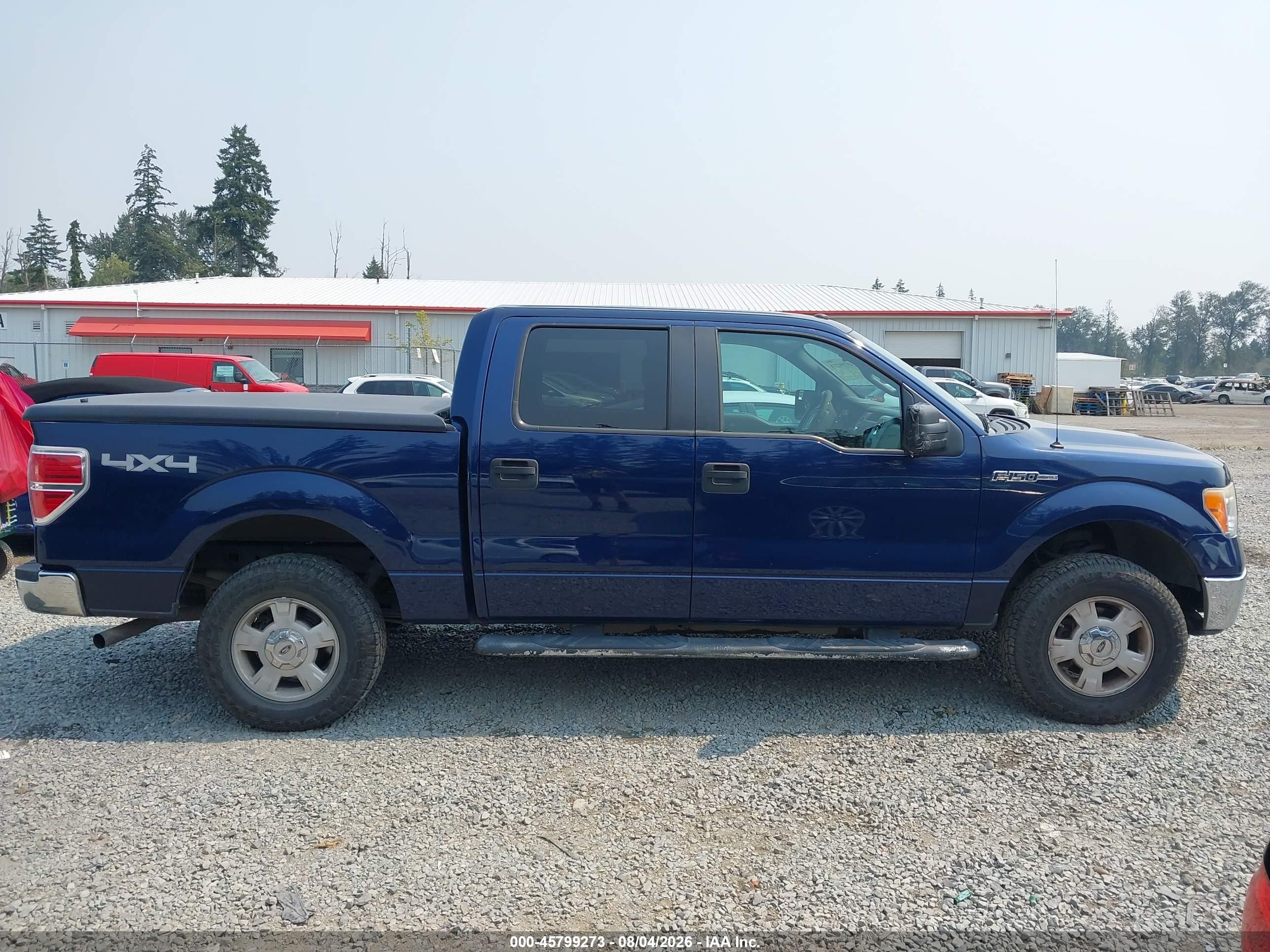2009 Ford F-150 Xl/xlt Blue vin: 1FTRW14849FA48557