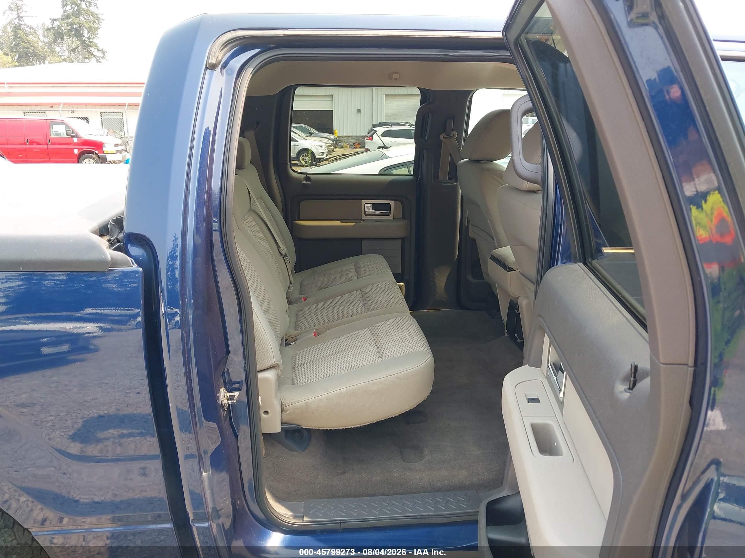 2009 Ford F-150 Xl/xlt Blue vin: 1FTRW14849FA48557