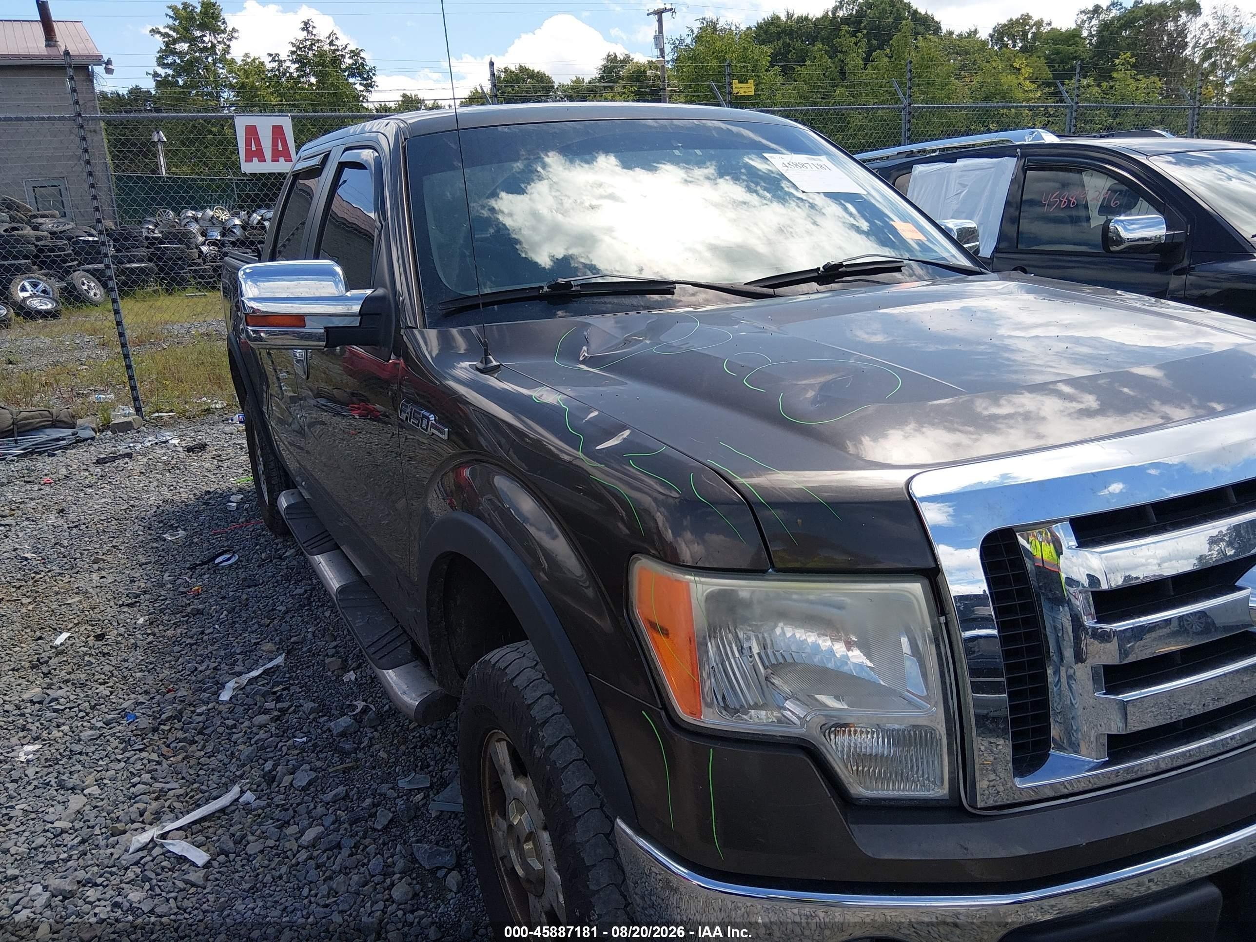 2009 Ford F-150 Xl/xlt Gray vin: 1FTRW14849KC53450