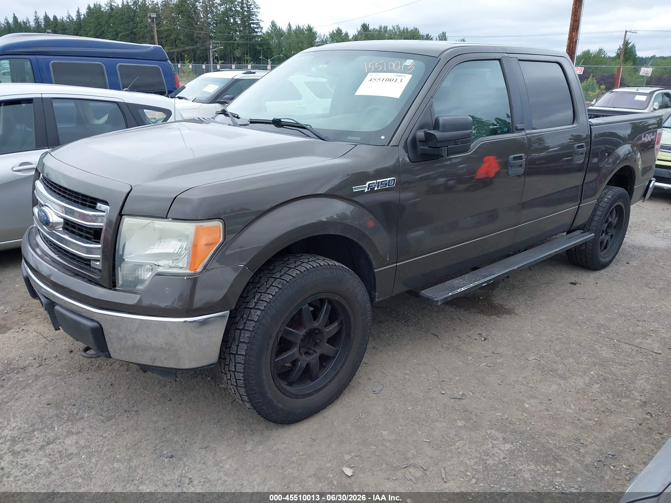 2009 Ford F-150 Xl/xlt Brown vin: 1FTRW14859FA65965