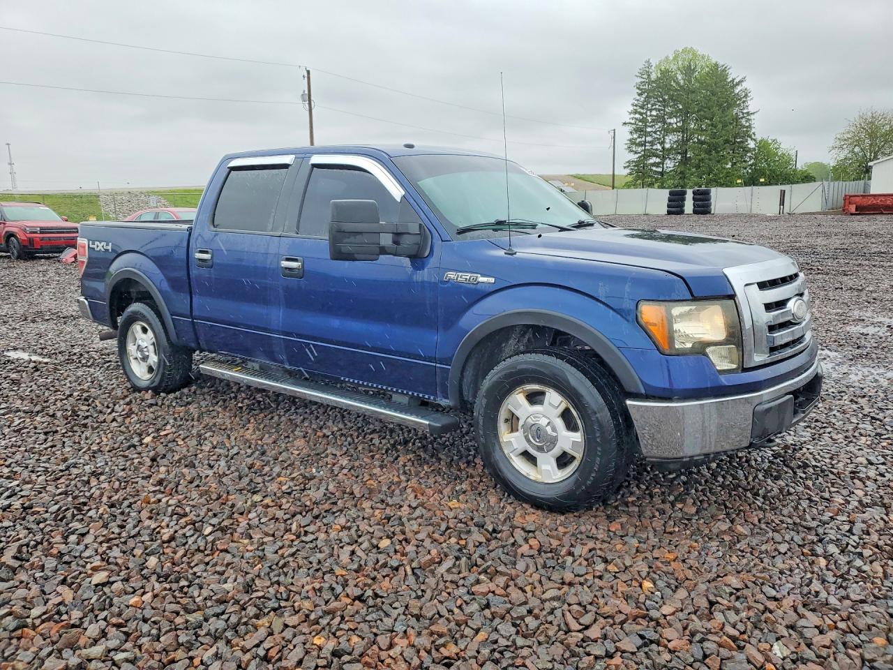 2009 Ford F150 Supercrew Blue vin: 1FTRW14869FA82628