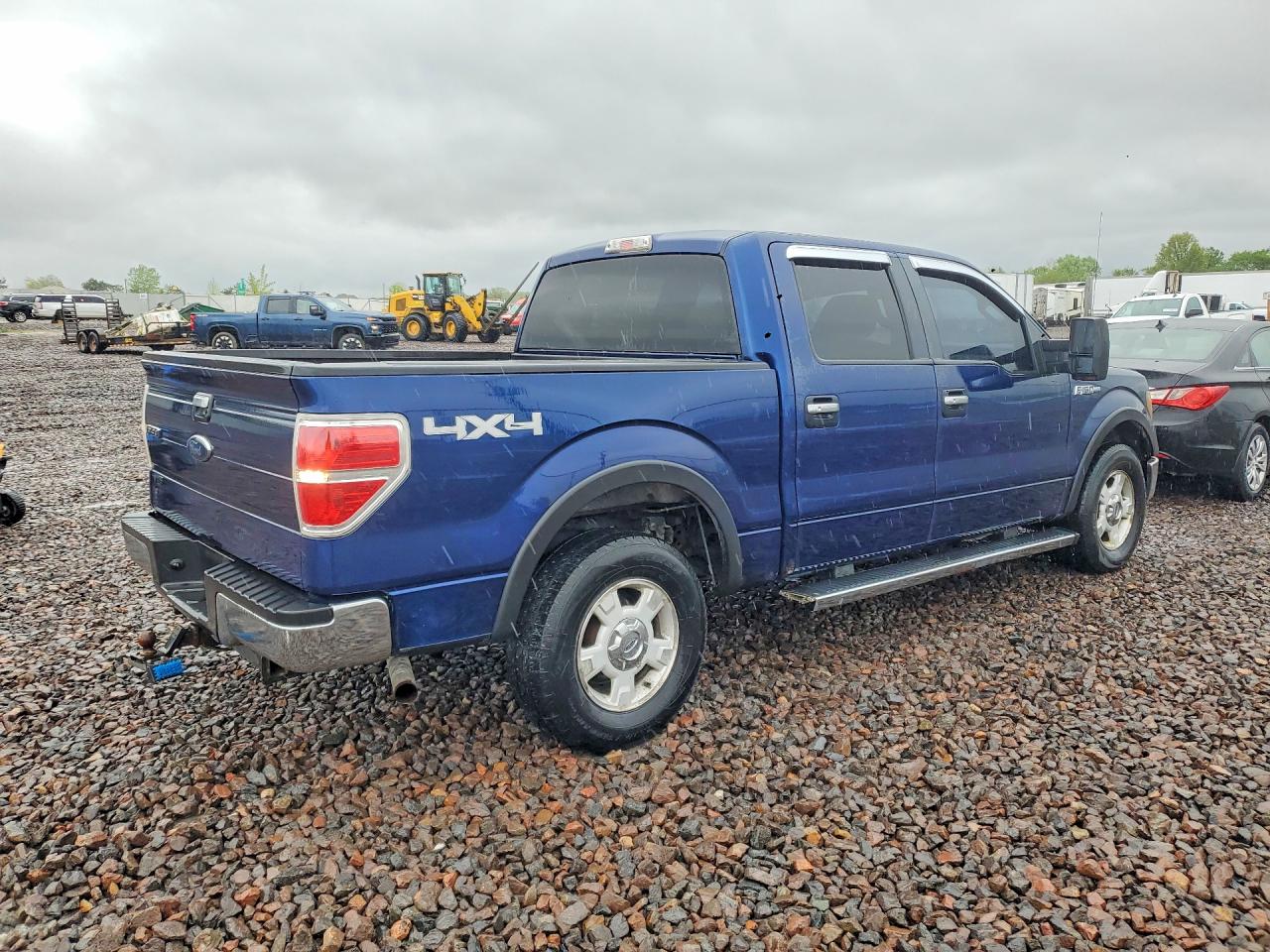 2009 Ford F150 Supercrew Blue vin: 1FTRW14869FA82628