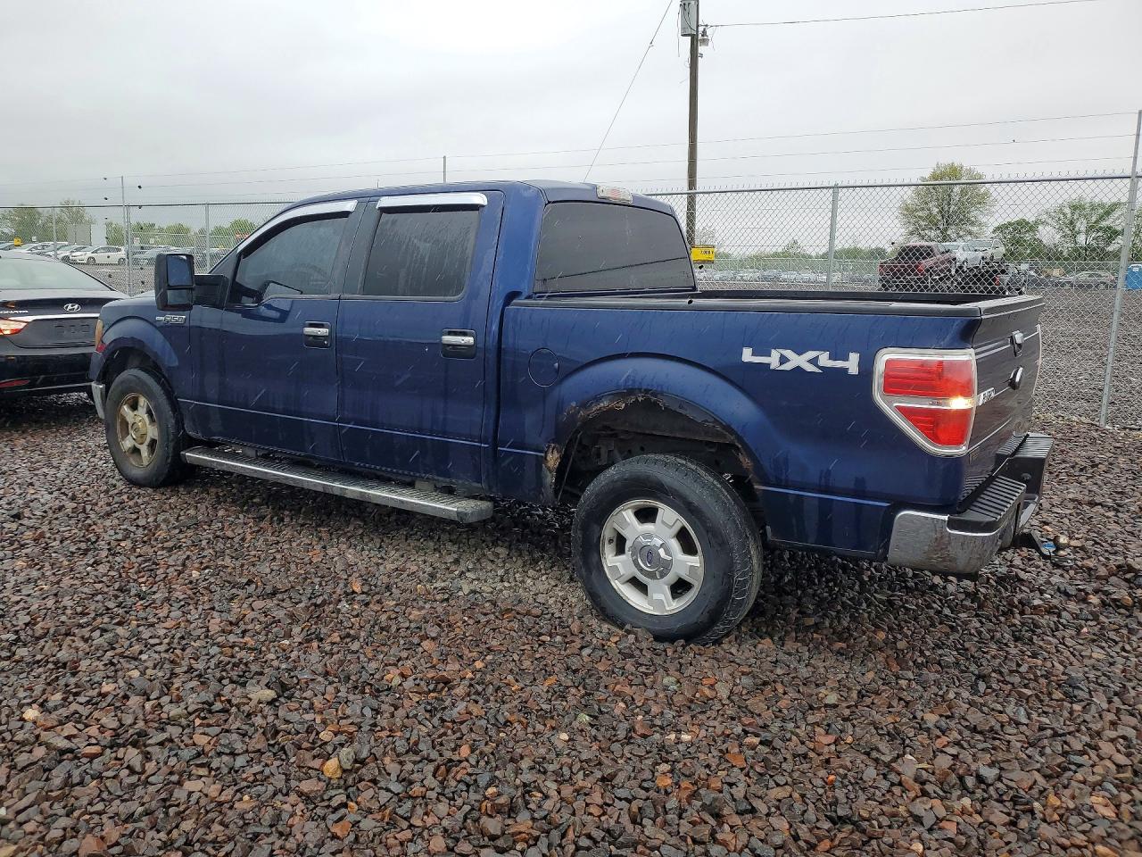 2009 Ford F150 Supercrew Blue vin: 1FTRW14869FA82628