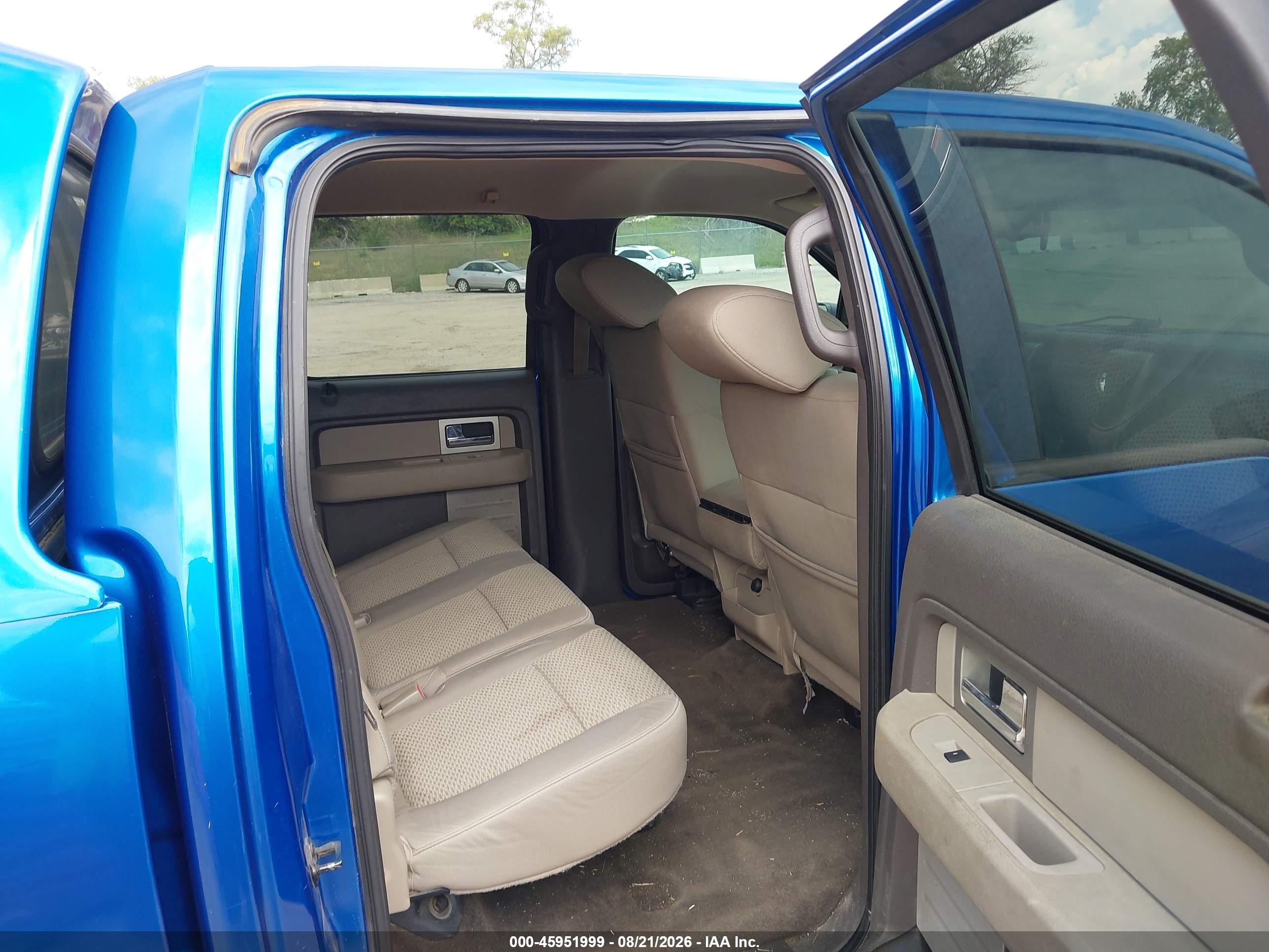 2009 Ford F-150 Xl/xlt Blue vin: 1FTRW14869KC75529