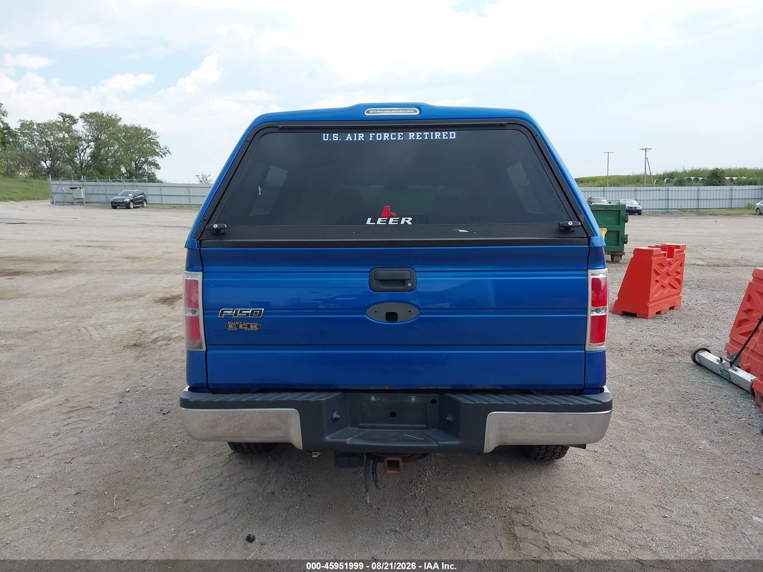 2009 Ford F-150 Xl/xlt Blue vin: 1FTRW14869KC75529