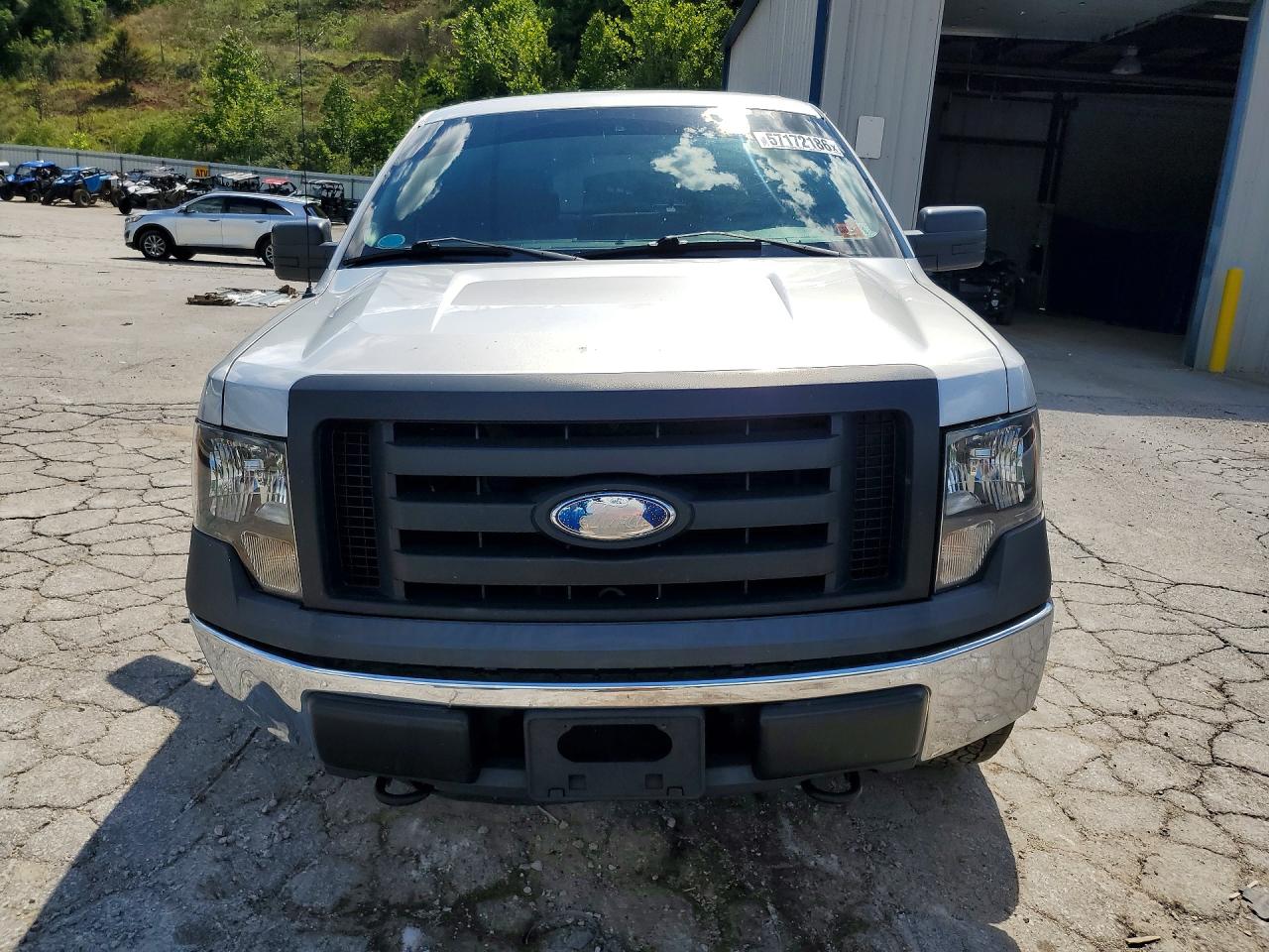 2009 Ford F150 Supercrew Silver vin: 1FTRW14879FA58502