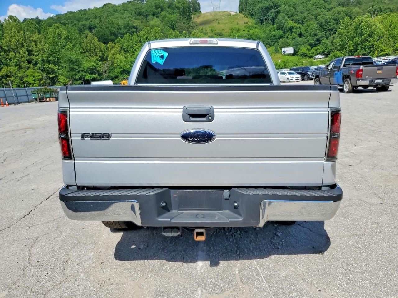 2009 Ford F150 Supercrew Silver vin: 1FTRW14879FA58502