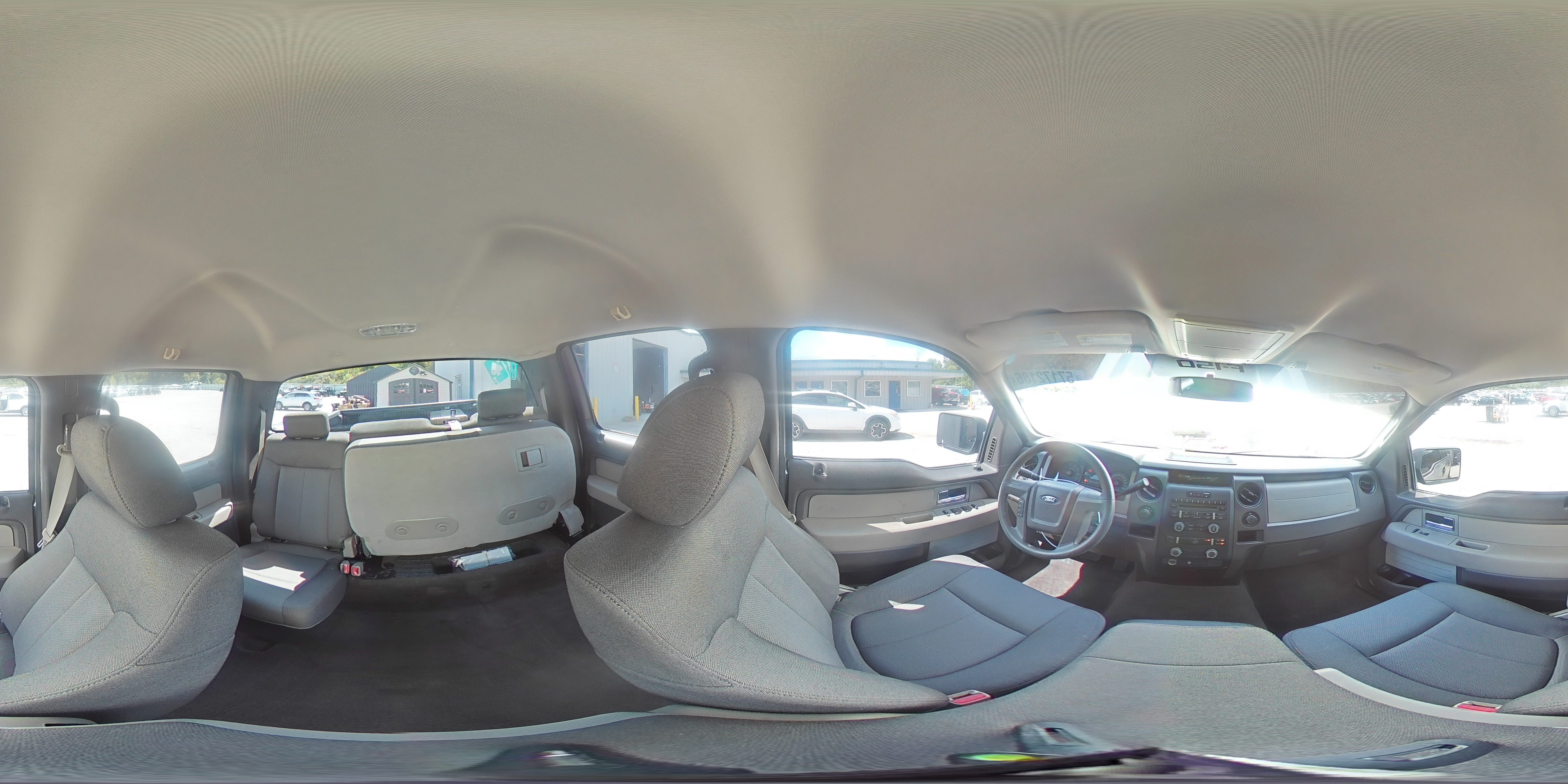 2009 Ford F150 Supercrew Silver vin: 1FTRW14879FA58502
