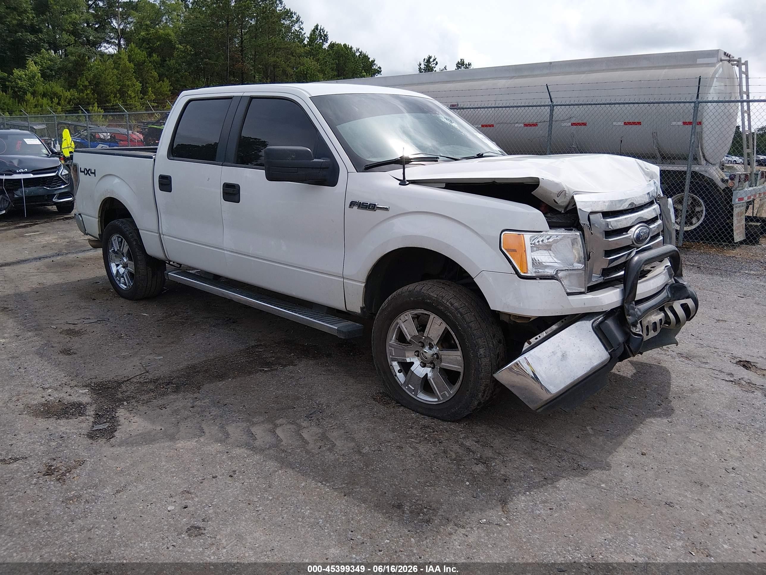2009 Ford F-150 Xl/xlt White vin: 1FTRW14879KC92226