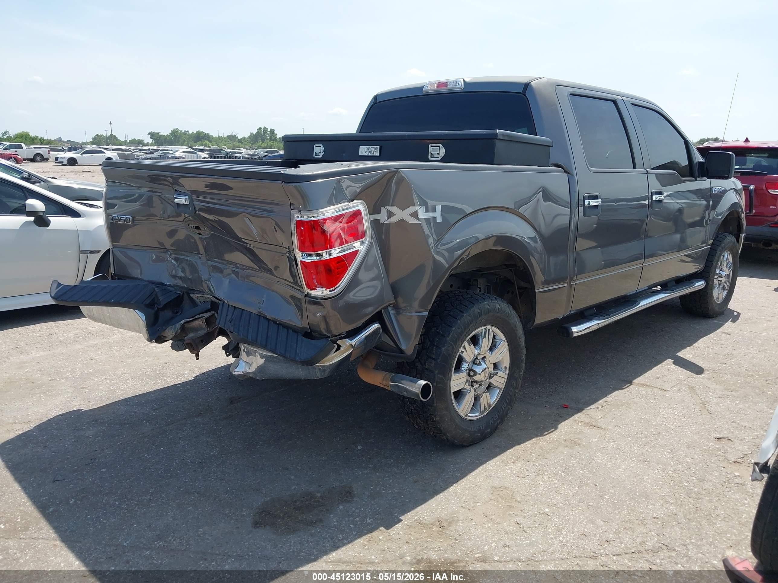2009 Ford F-150 Xl/xlt Gray vin: 1FTRW14889FA12242