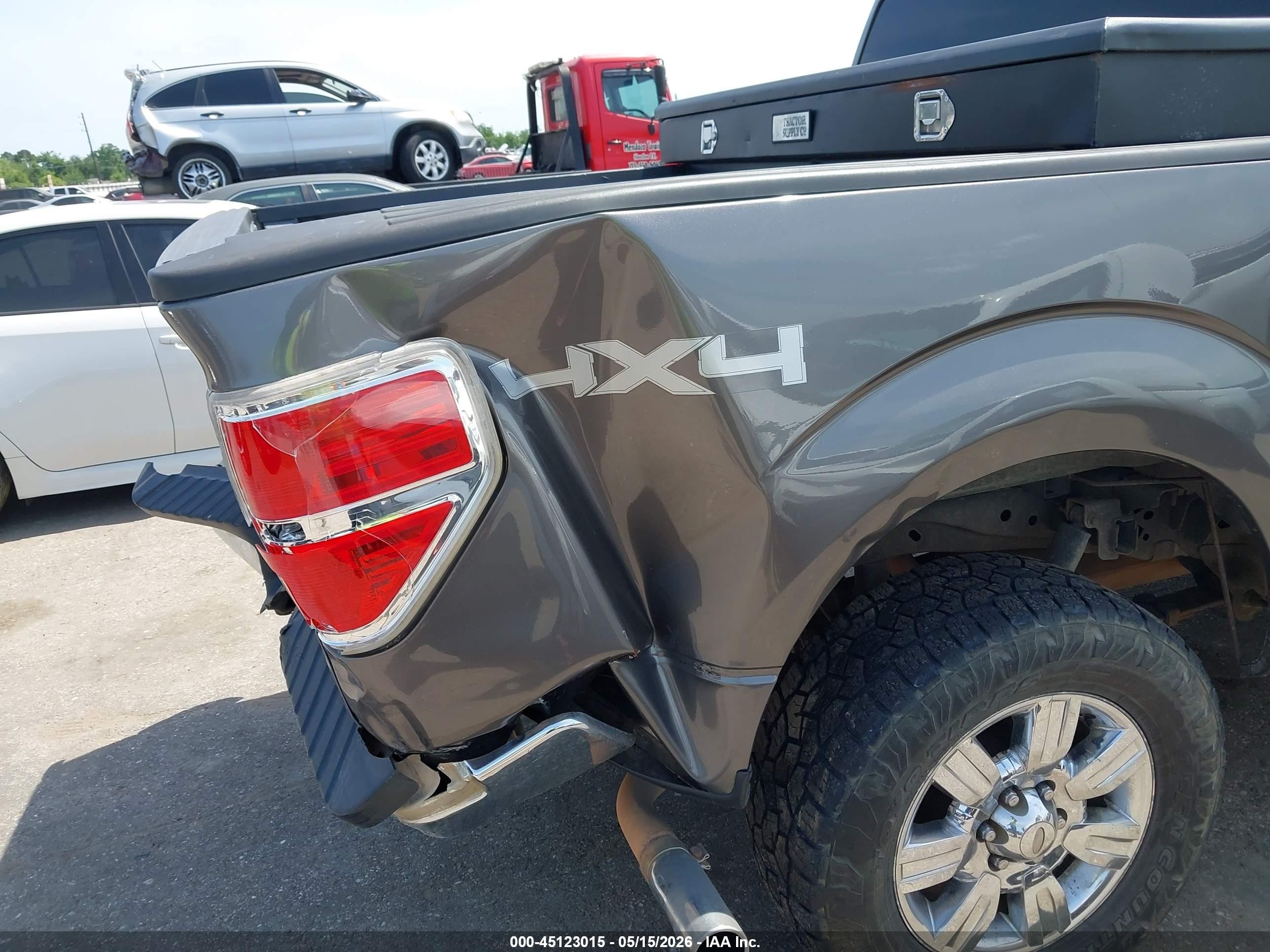 2009 Ford F-150 Xl/xlt Gray vin: 1FTRW14889FA12242