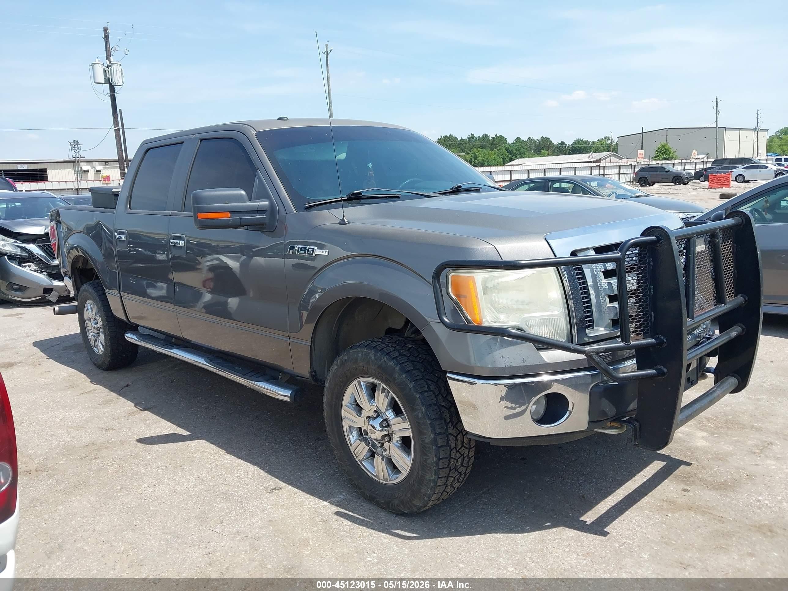 2009 Ford F-150 Xl/xlt Gray vin: 1FTRW14889FA12242