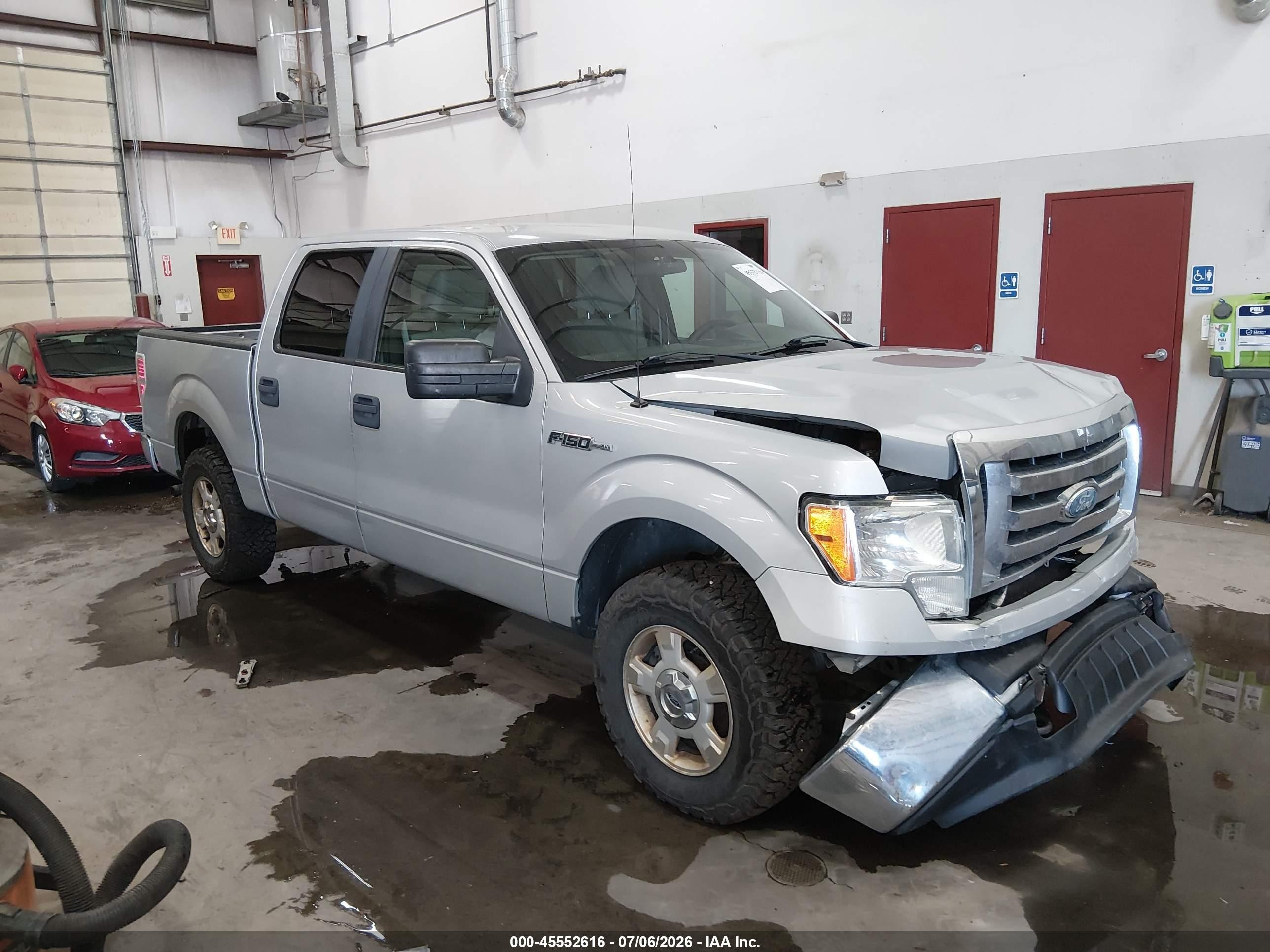 2009 Ford F-150 Xl/xlt Silver vin: 1FTRW14889FB05049