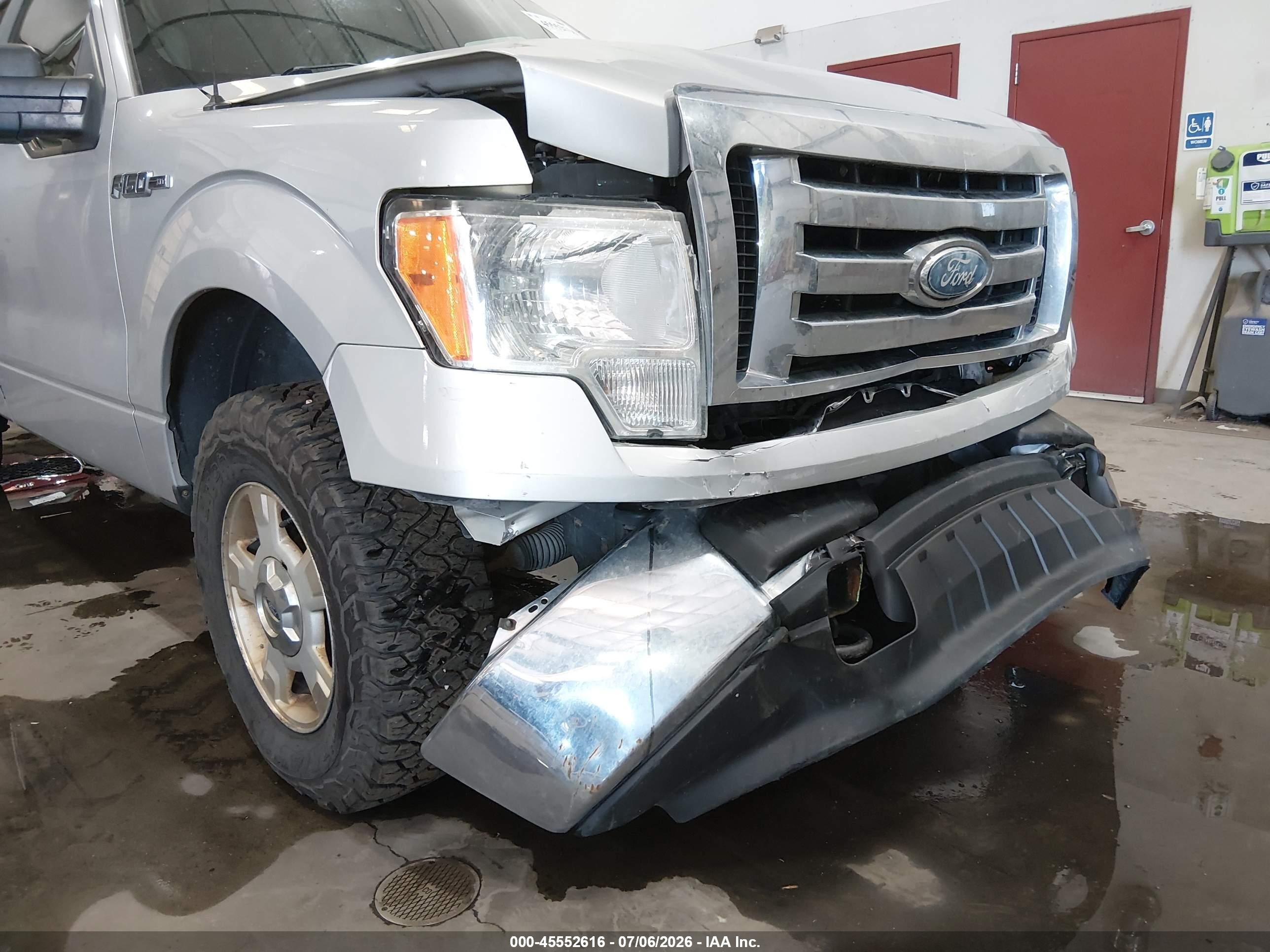 2009 Ford F-150 Xl/xlt Silver vin: 1FTRW14889FB05049