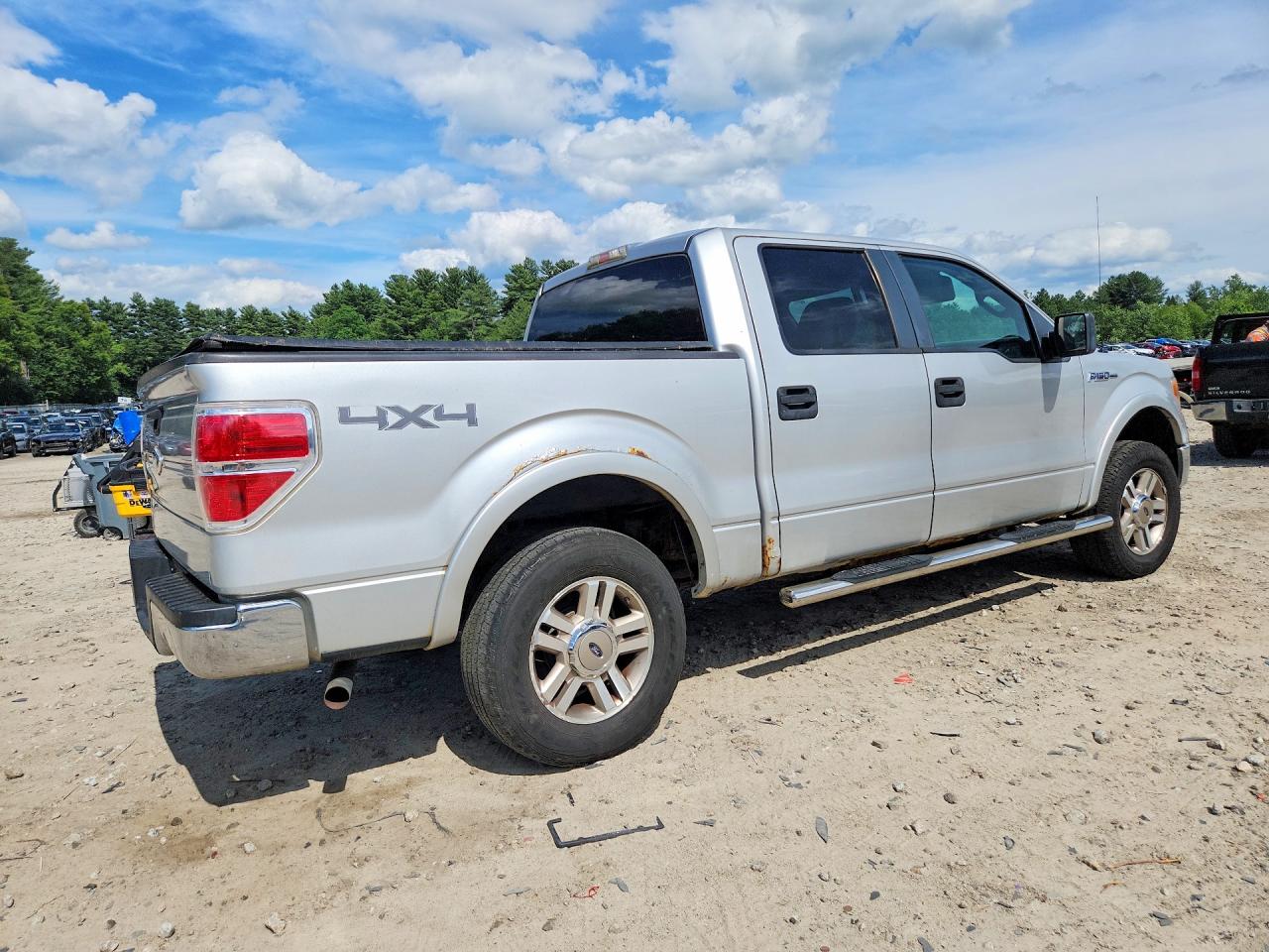 2009 Ford F150 Supercrew Серебряный vin: 1FTRW14899FA23170