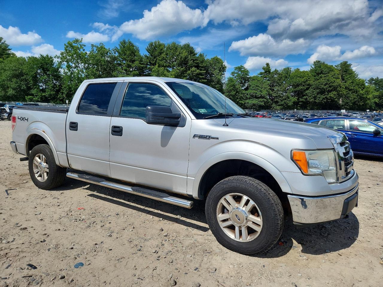 2009 Ford F150 Supercrew Серебряный vin: 1FTRW14899FA23170