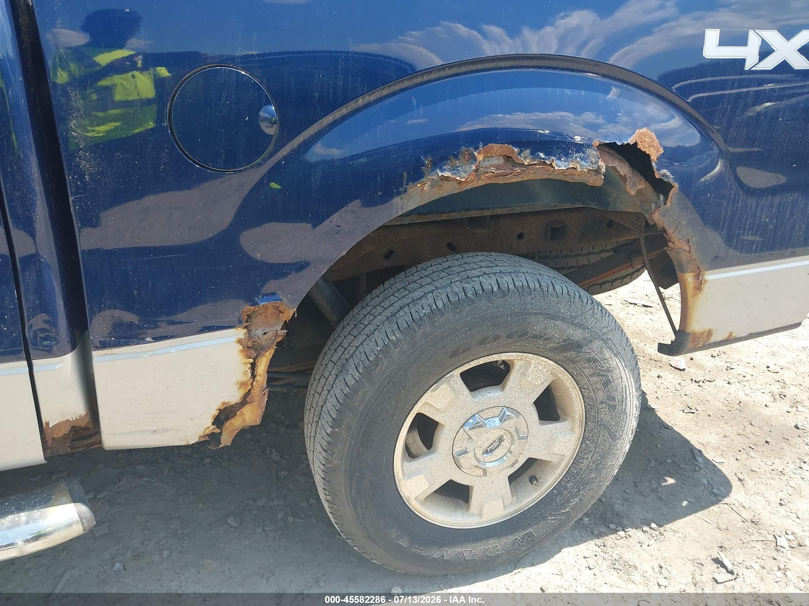 2009 Ford F-150 Xl/xlt Blue vin: 1FTRW148X9FA74791