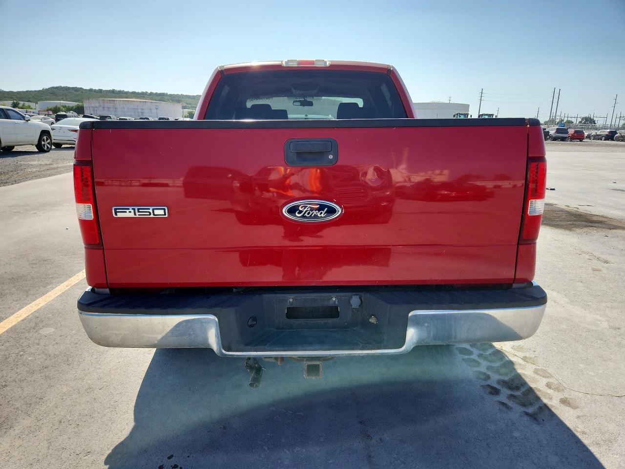 2005 Ford F150 Supercrew Красный vin: 1FTRW14W15FB46826